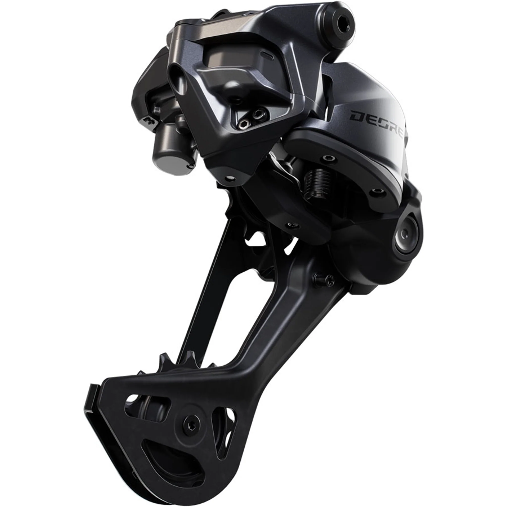 Deore RD-M6260-12 Di2 Rear Derailleur - 12-Speed, Long Cage, Shadow ES, Wired Power, For E-Bike Only, Black/Gray - Image 2