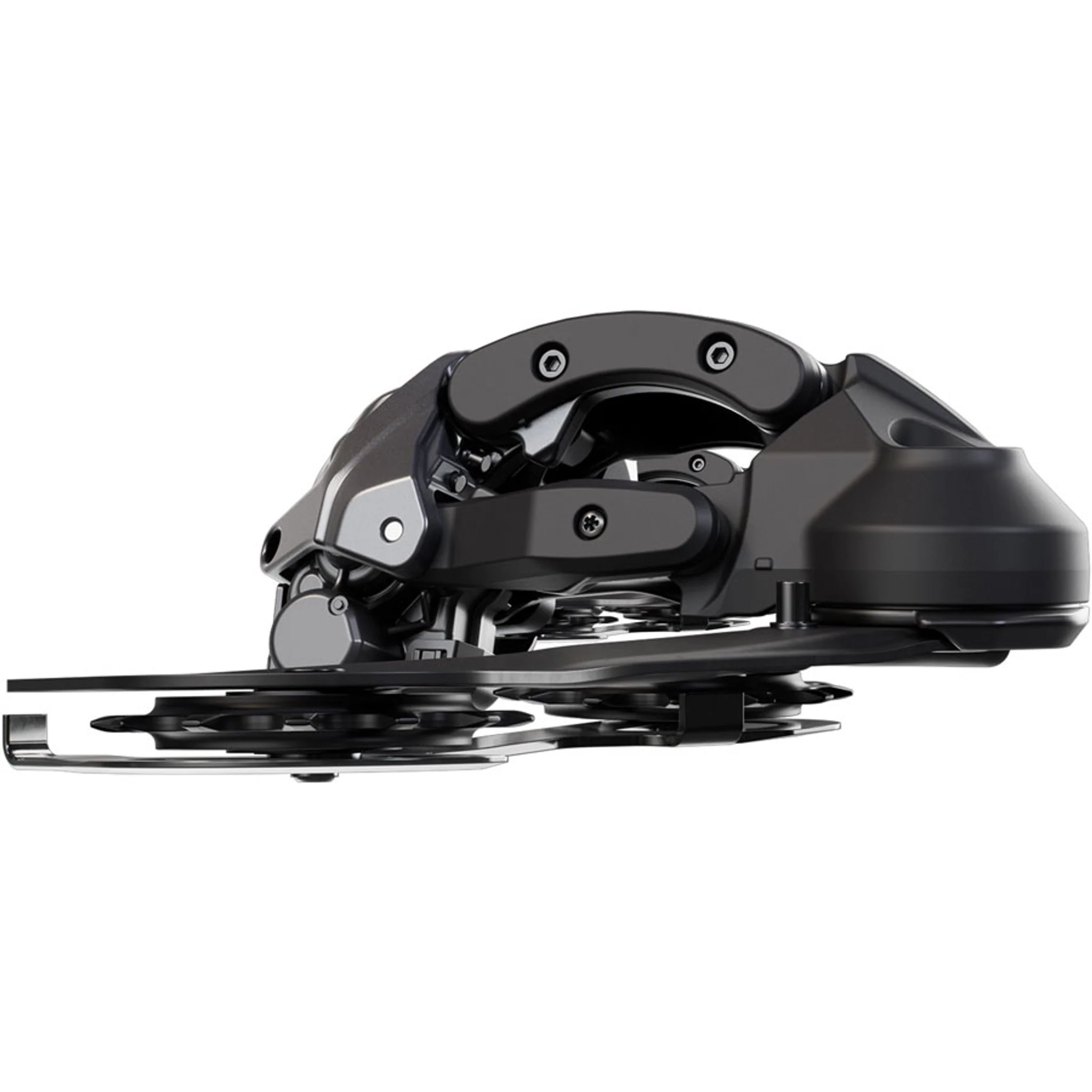 Deore RD-M6260-12 Di2 Rear Derailleur - 12-Speed, Long Cage, Shadow ES, Wired Power, For E-Bike Only, Black/Gray - Image 4