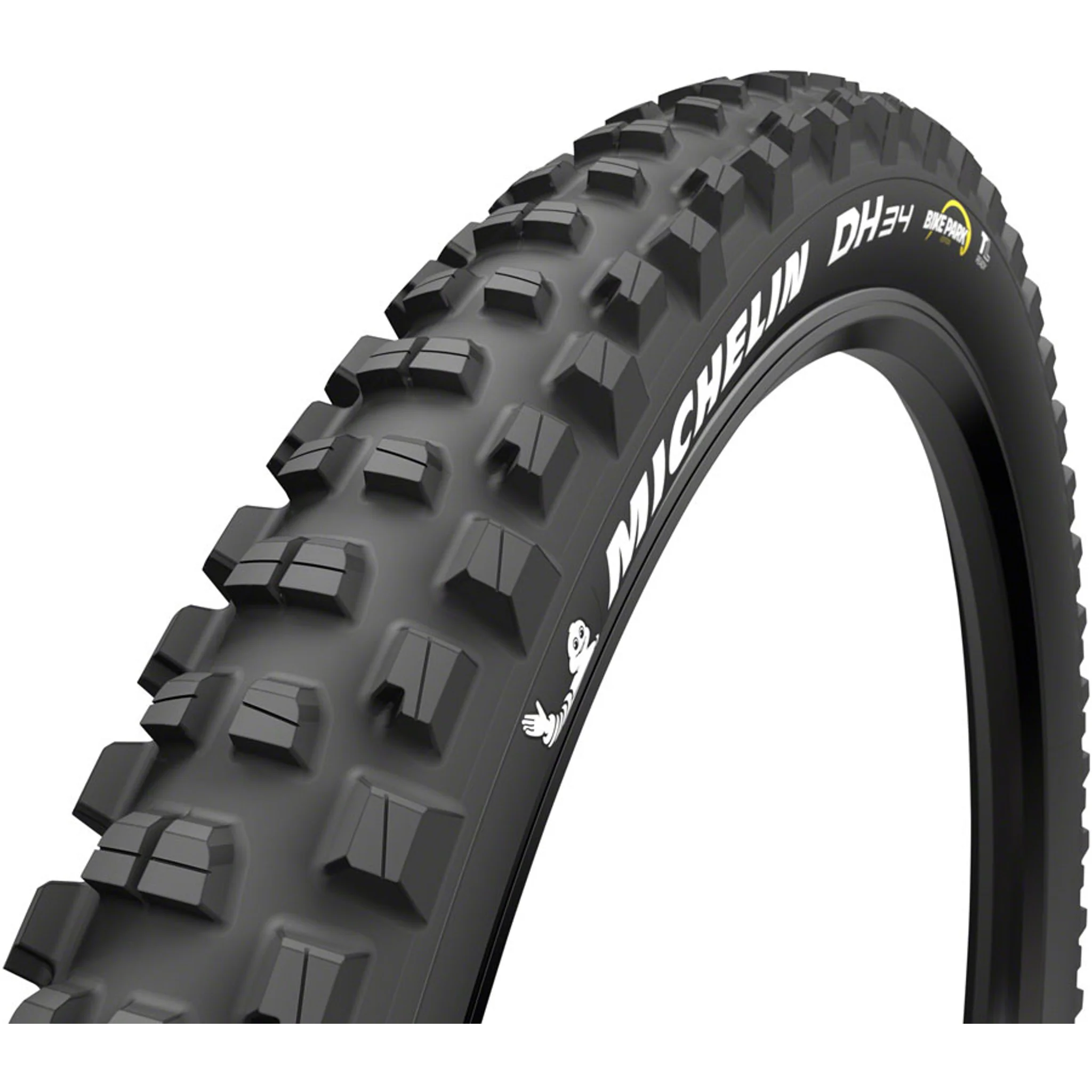 DH34 Bike Park Tire - 29 x 2.4, Tubeless, Wire, Black