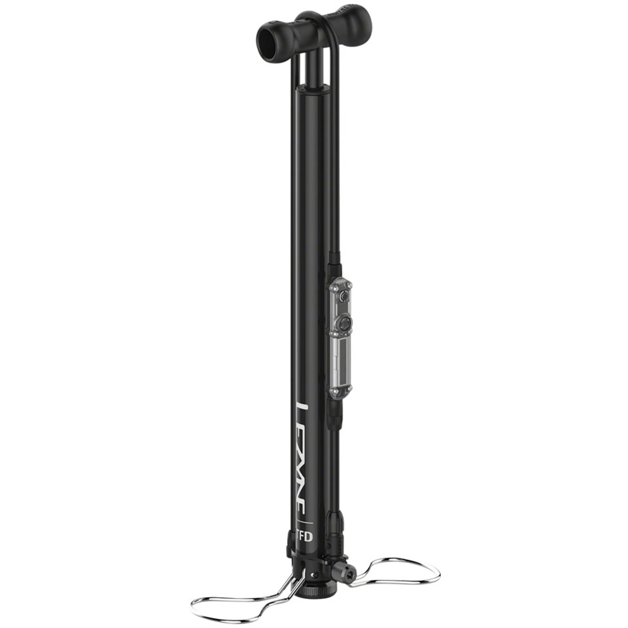 Digital Travel Floor Pump - 160psi, Black