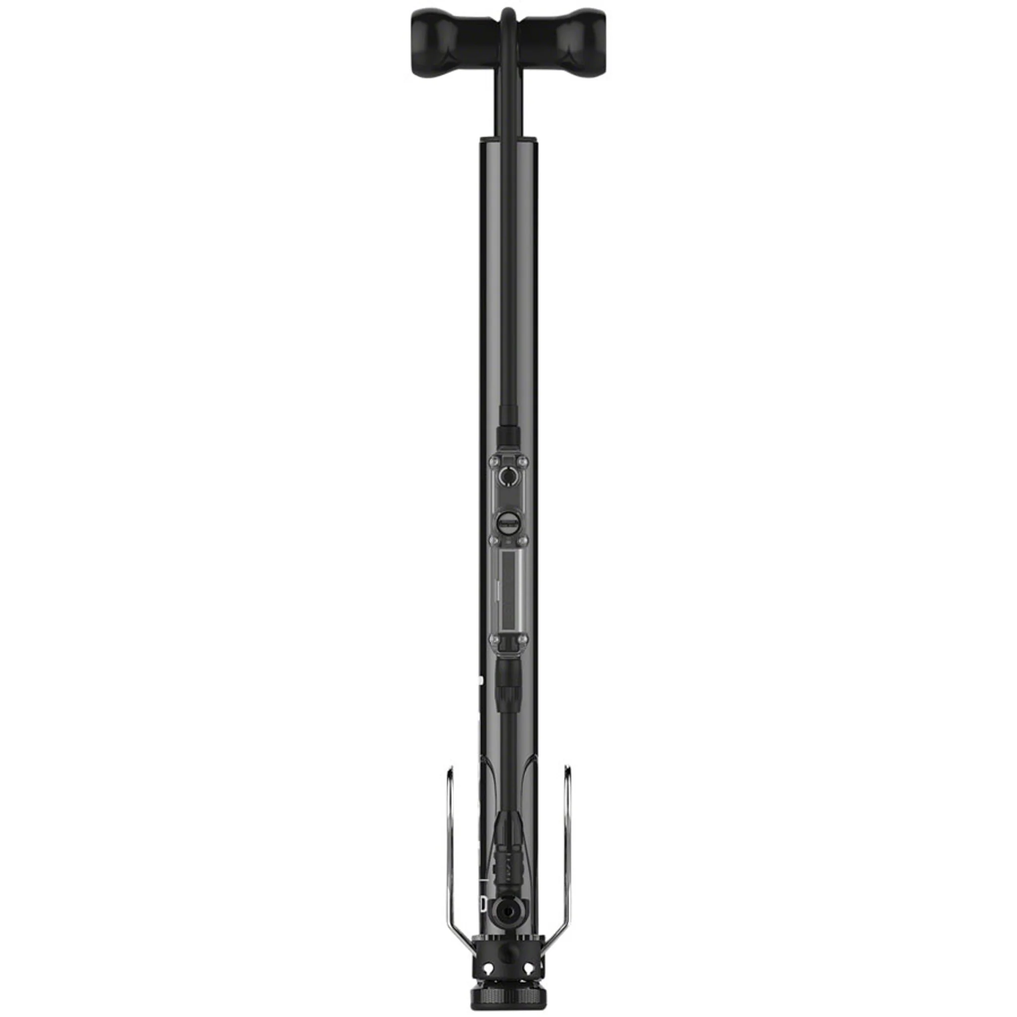Digital Travel Floor Pump - 160psi, Black - Image 3