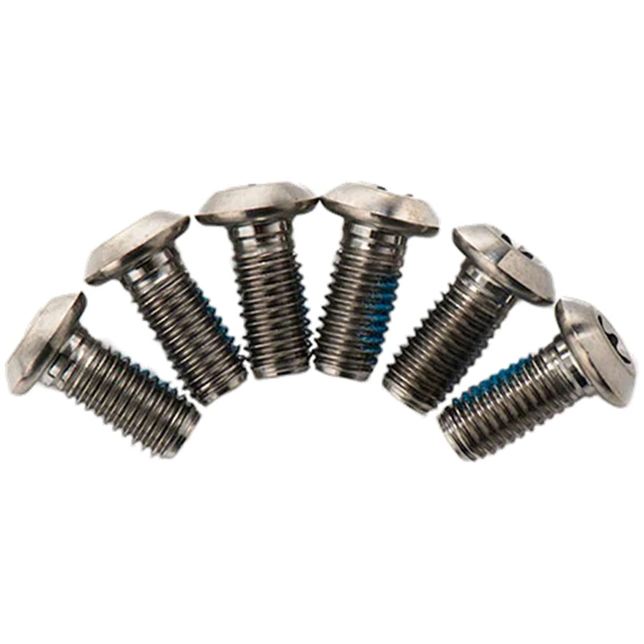 Disc Brake Rotor Torx Bolts - Titanium, T25, 6 pk.