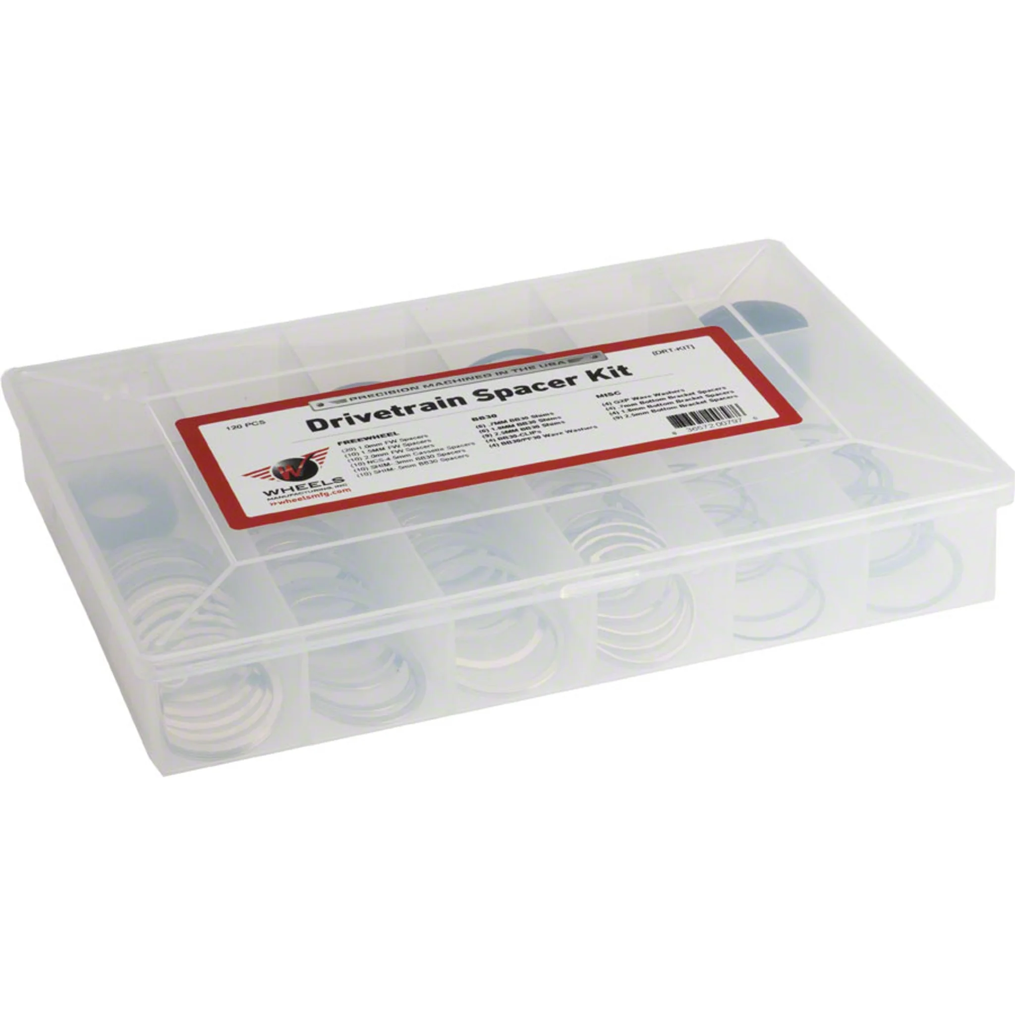 Drivetrain Spacer Kit, 139 Pieces - Image 2