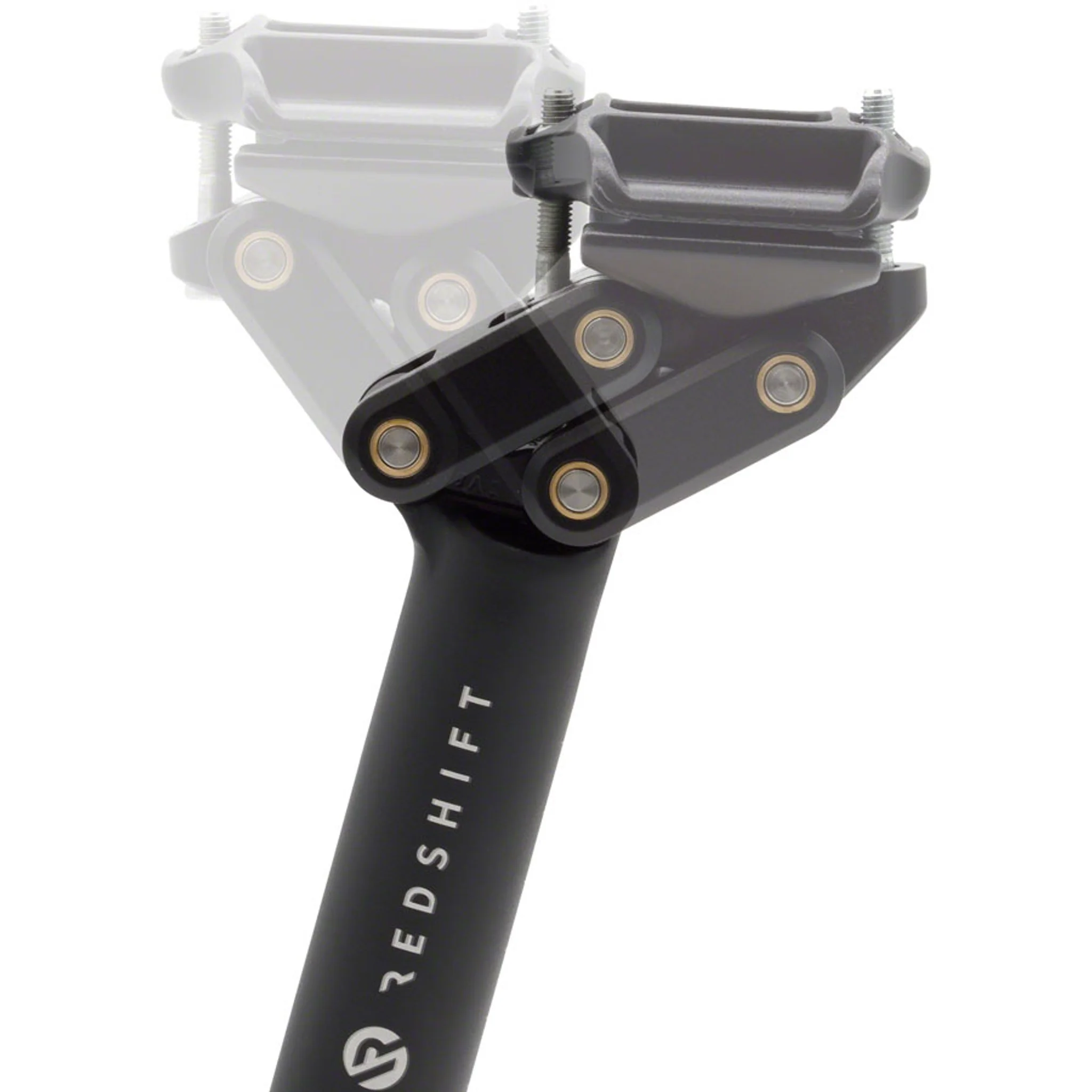 Dual-Position Seatpost - Aluminum, 27.2 x 350mm, Black - Image 3