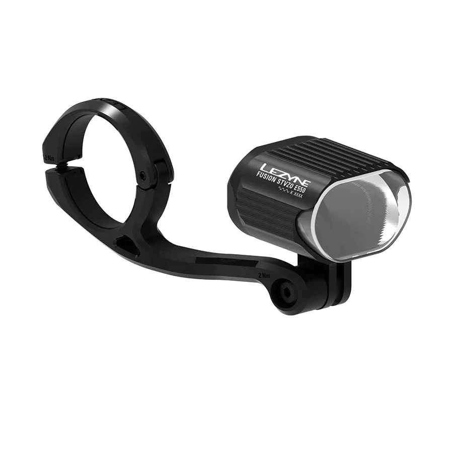 E-Bike Fusion StVZO E500, Light, Front, Black