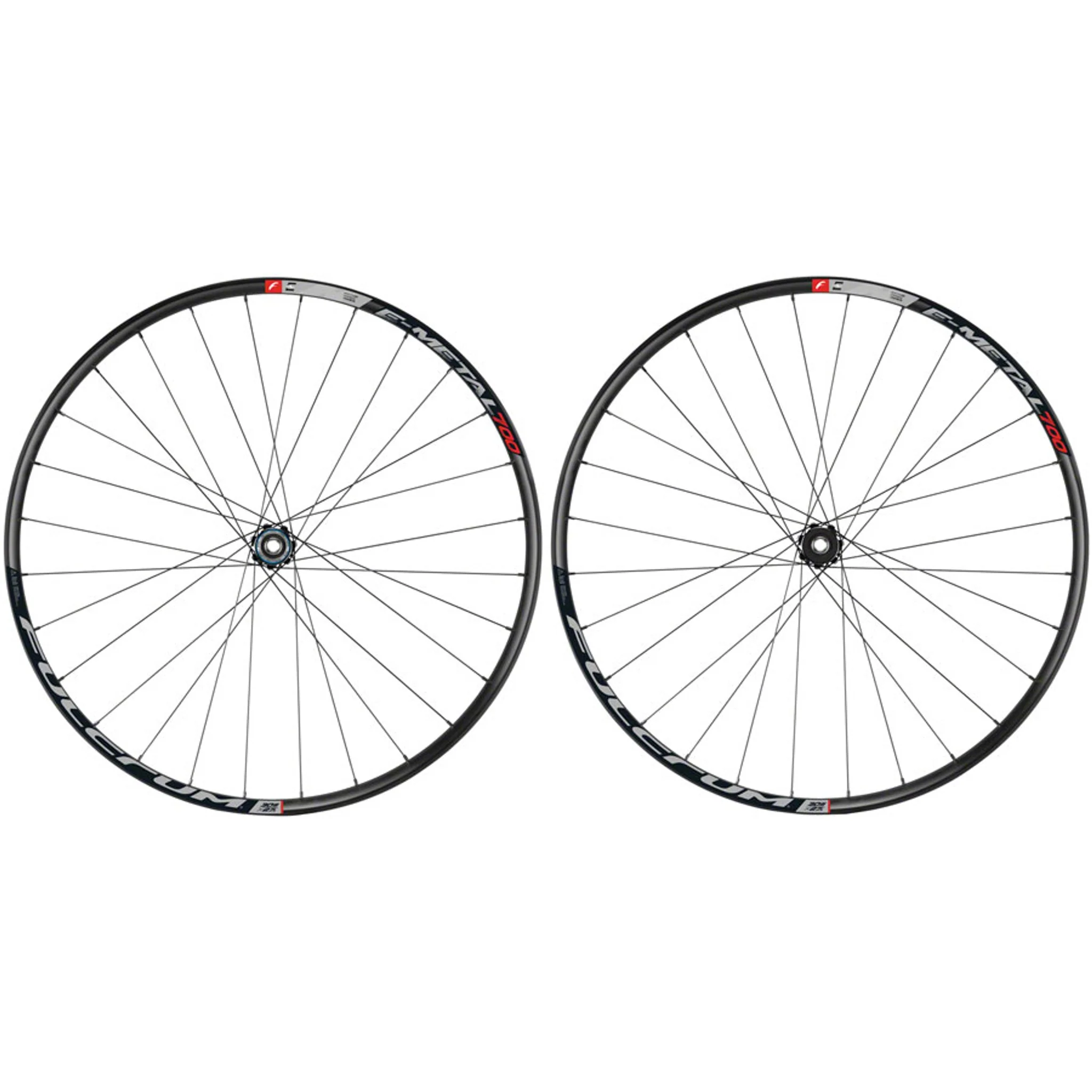 E-Metal 700 Wheelset - 27.5", 15 x 110mm/12 x 148mm , CenterLock, HG 11 MTN, Black
