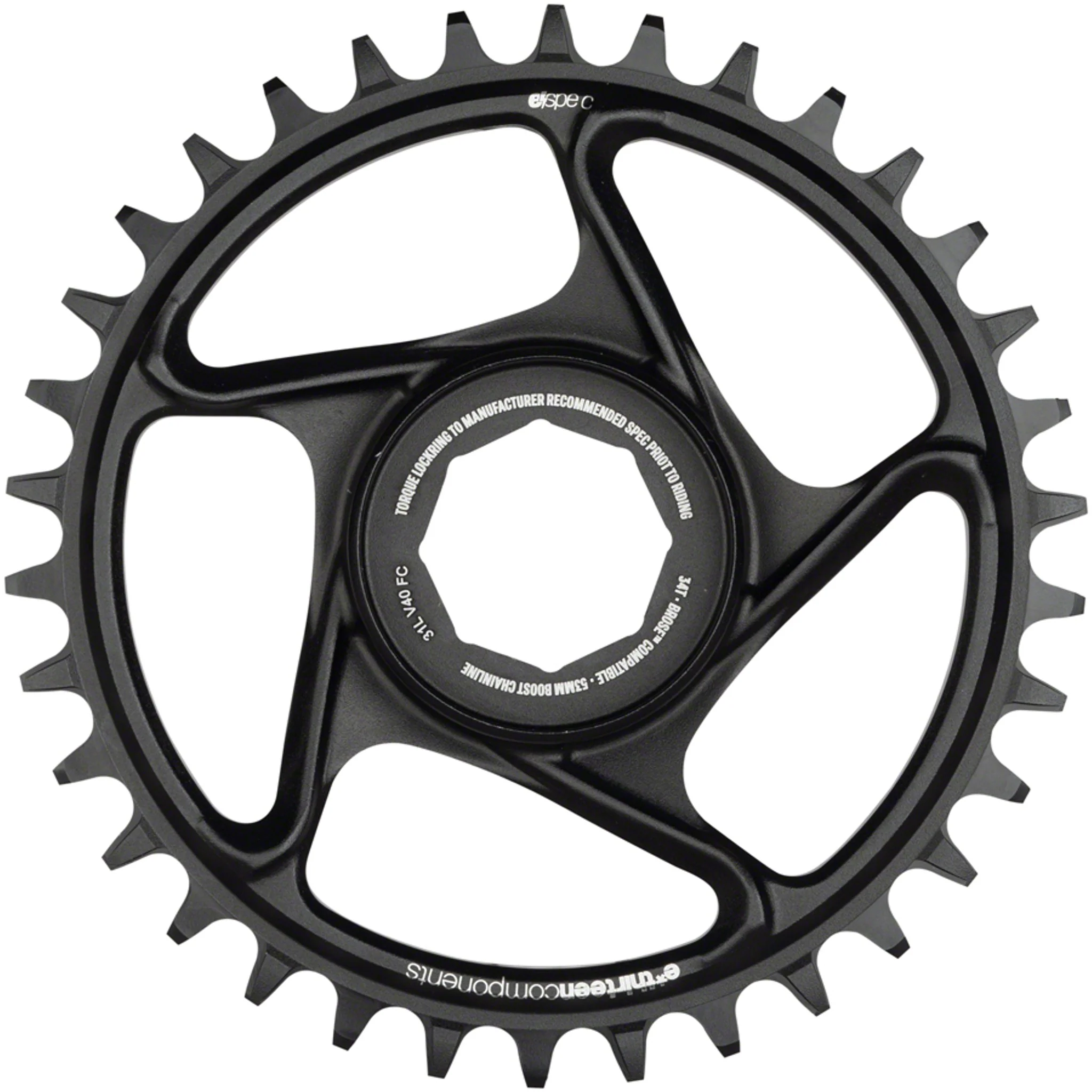 e*spec Aluminum Brose S Mag Chainring - Image 2
