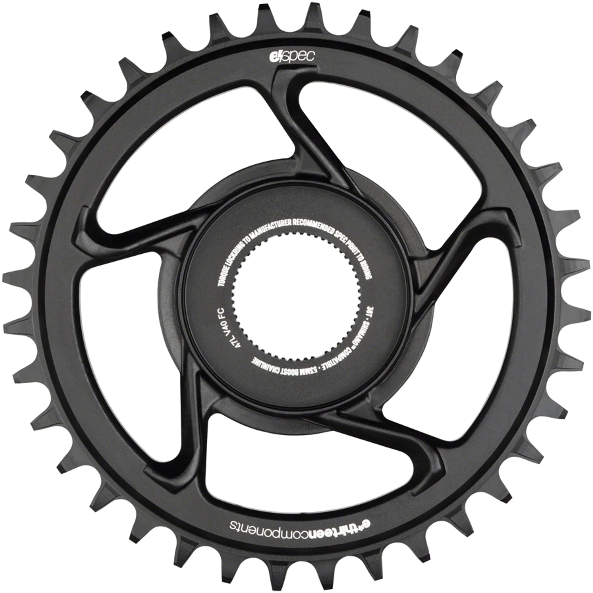 e*spec Aluminum Shimano E8000 Chainring - Image 3