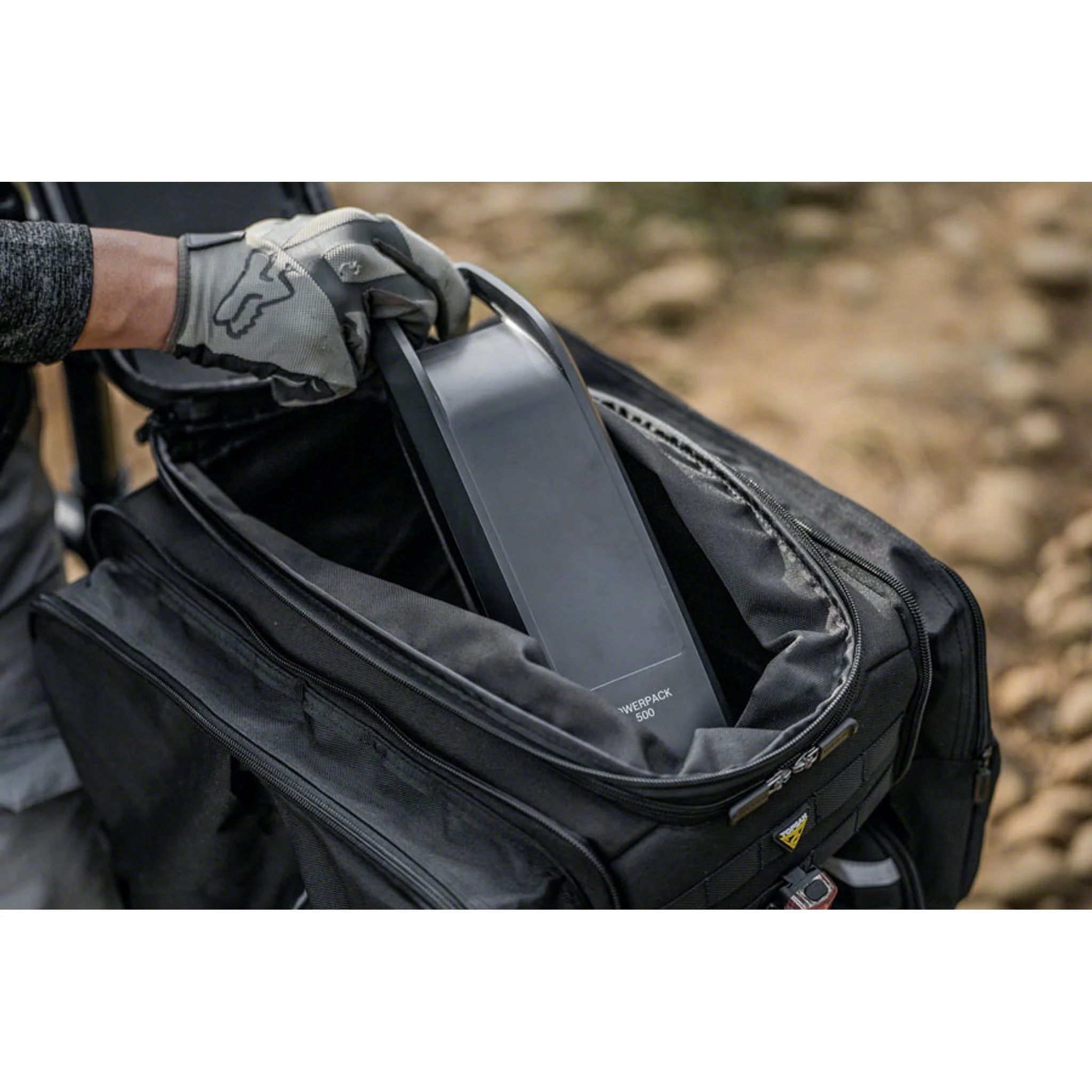 E-Xplorer Trunk Bag - With MTX QuickTrack 2 Mount - 26L, Black - Image 7