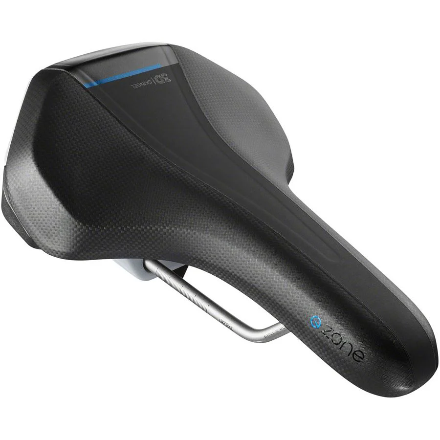 E-Zone Saddle - Steel, Black
