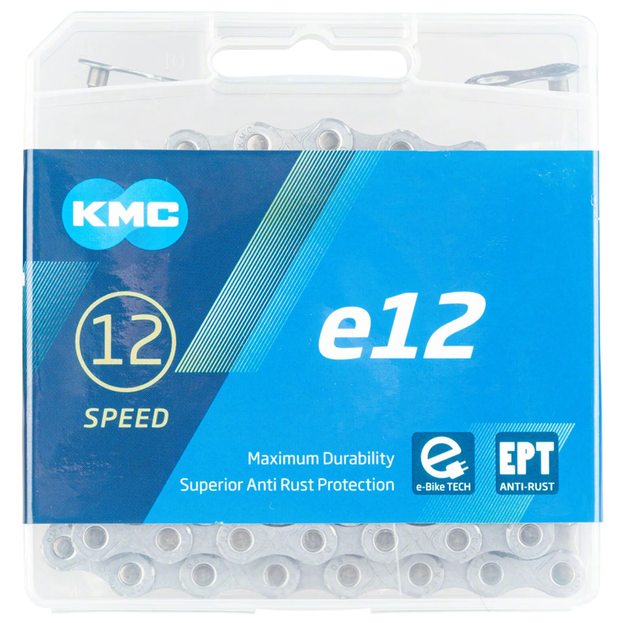 e12 EPT Chain - 12-Speed, 136 Links, Silver - Image 2