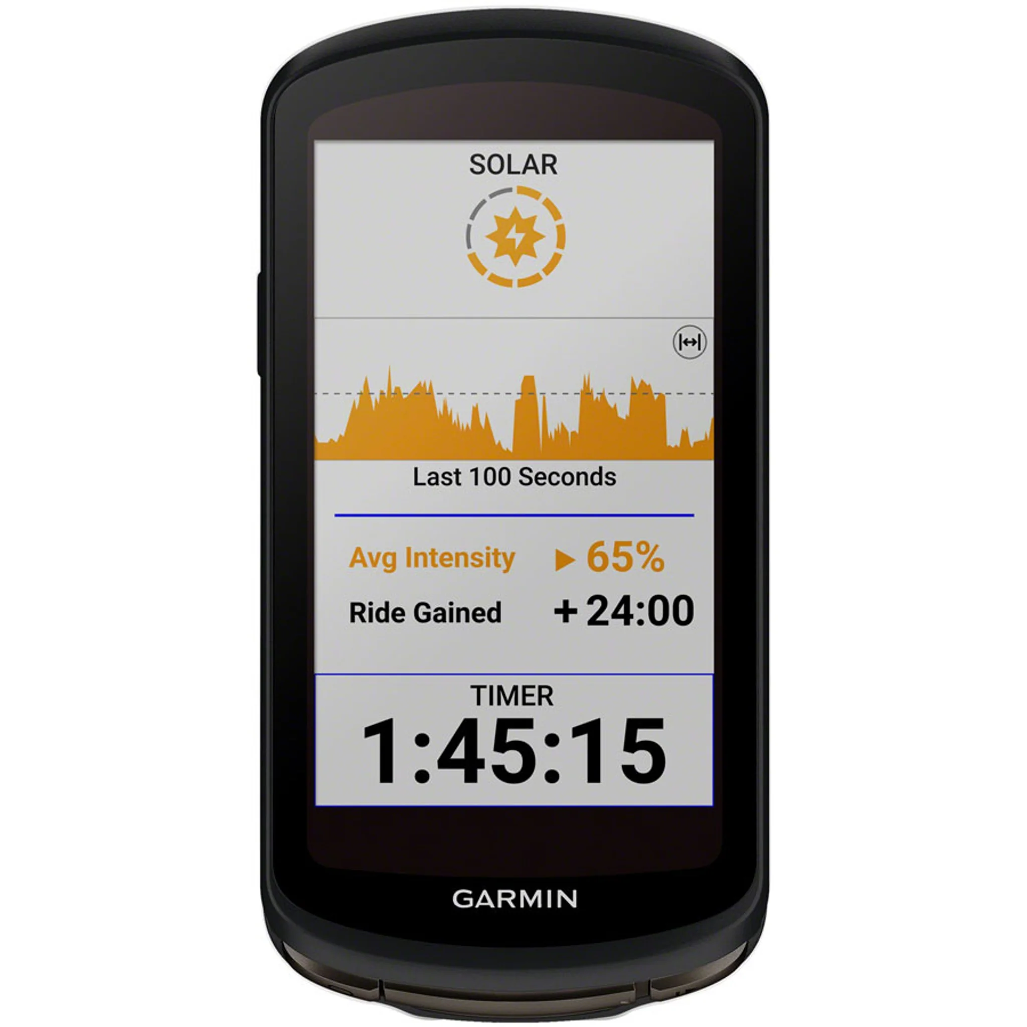Edge 1040 Solar Bike Computer - GPS, Wireless, Black