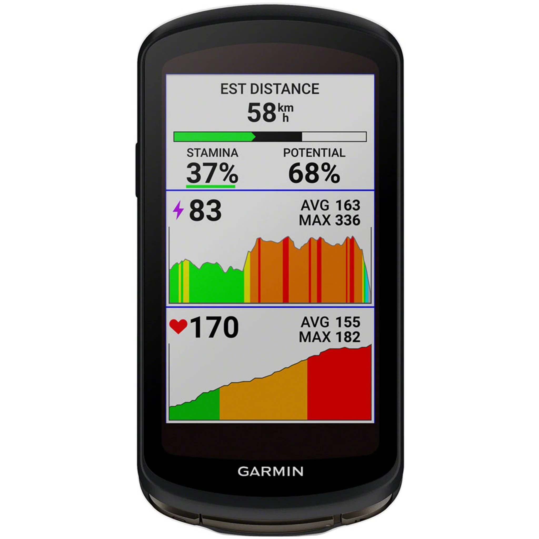 Edge 1040 Solar Bike Computer - GPS, Wireless, Black - Image 6