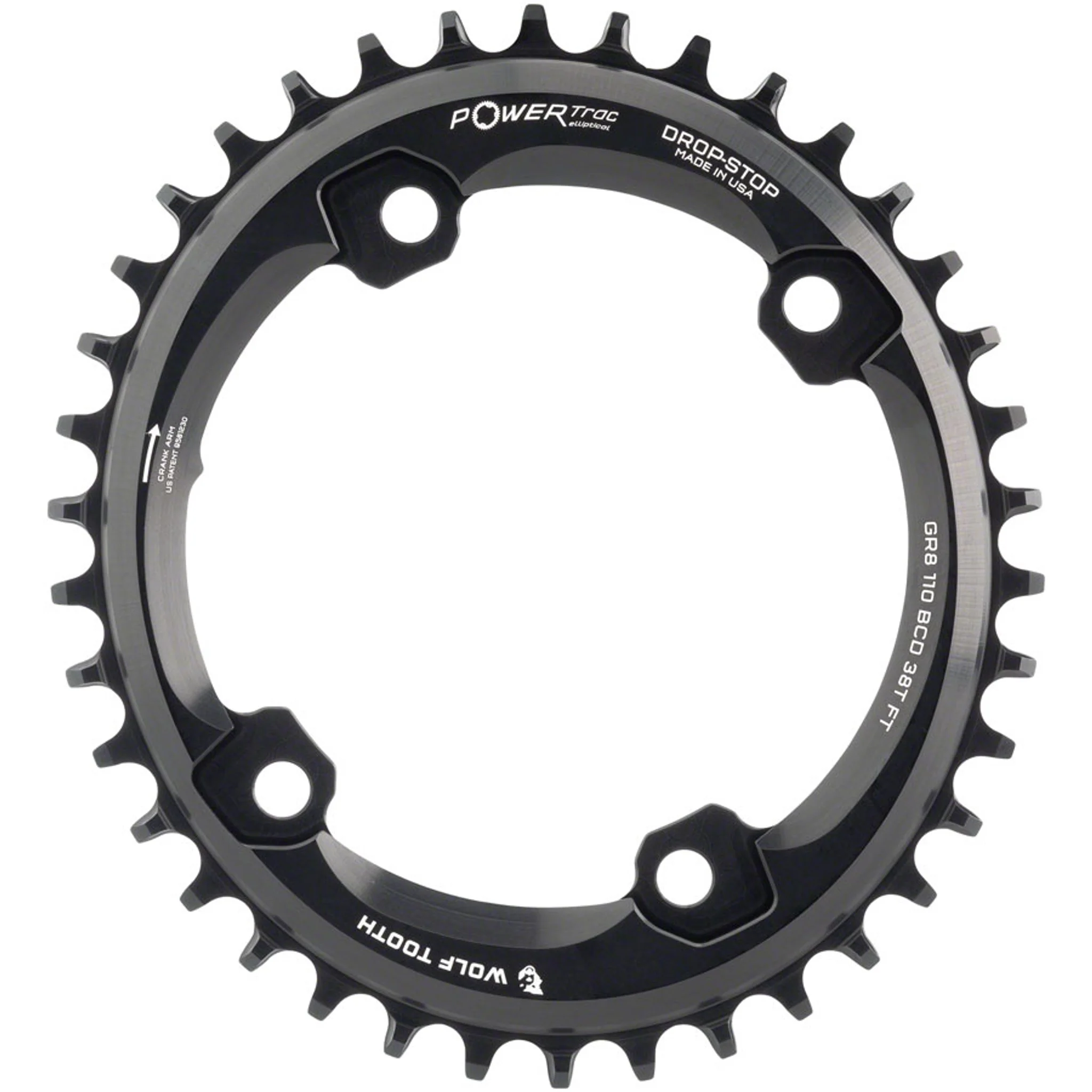 Elliptical 110 BCD GRX Chainrings - Image 2
