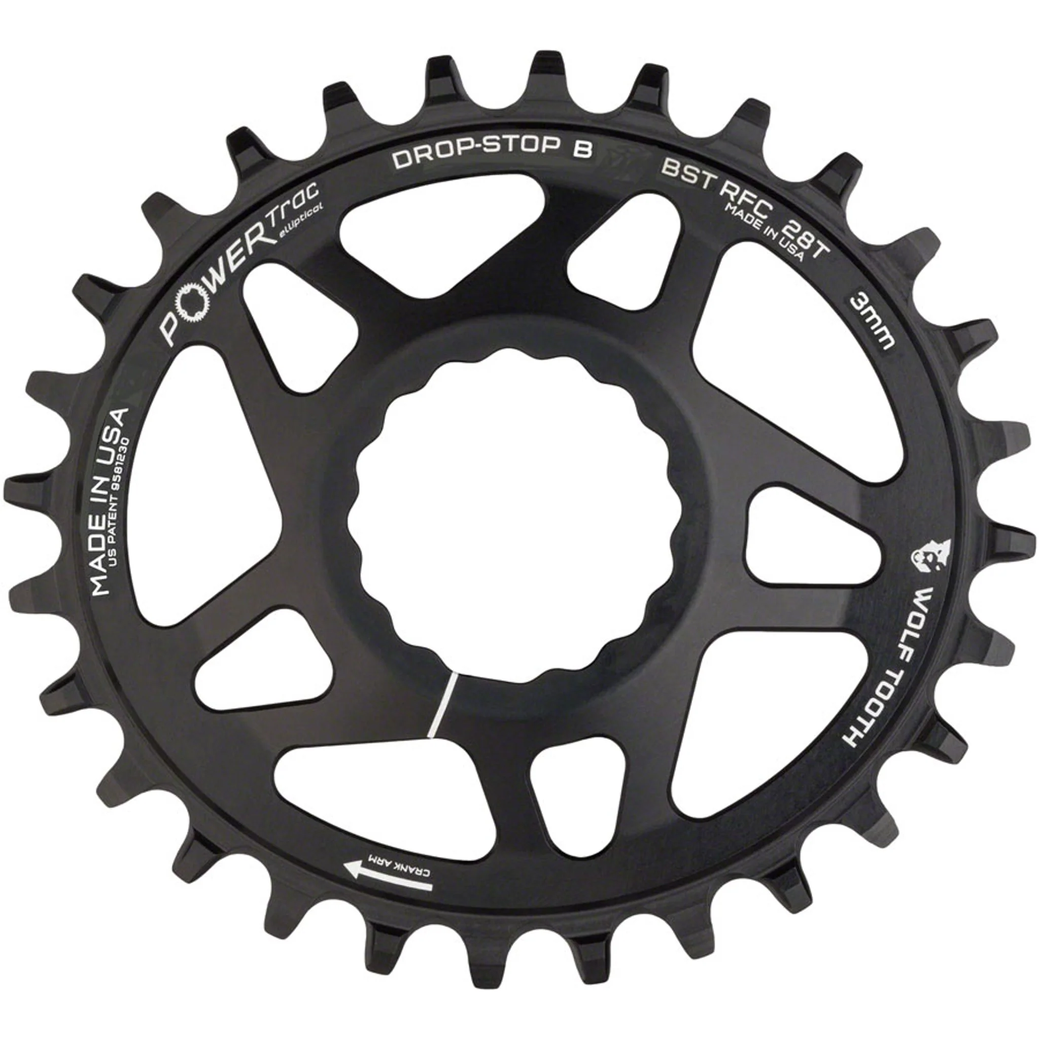 Elliptical RaceFace / Easton CINCH Direct Mount Mountain Chainrings - Image 2