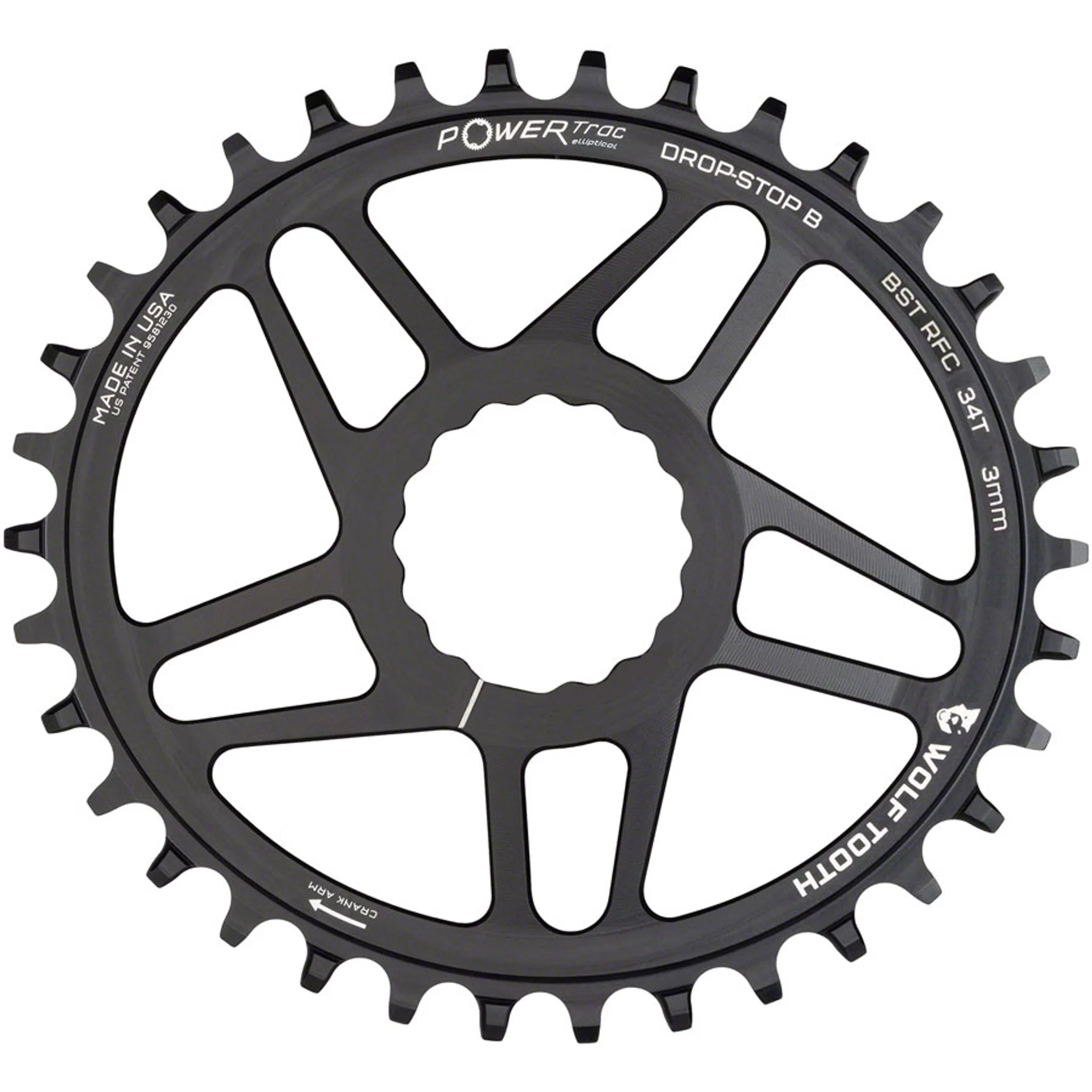 Elliptical RaceFace / Easton CINCH Direct Mount Mountain Chainrings - Image 5