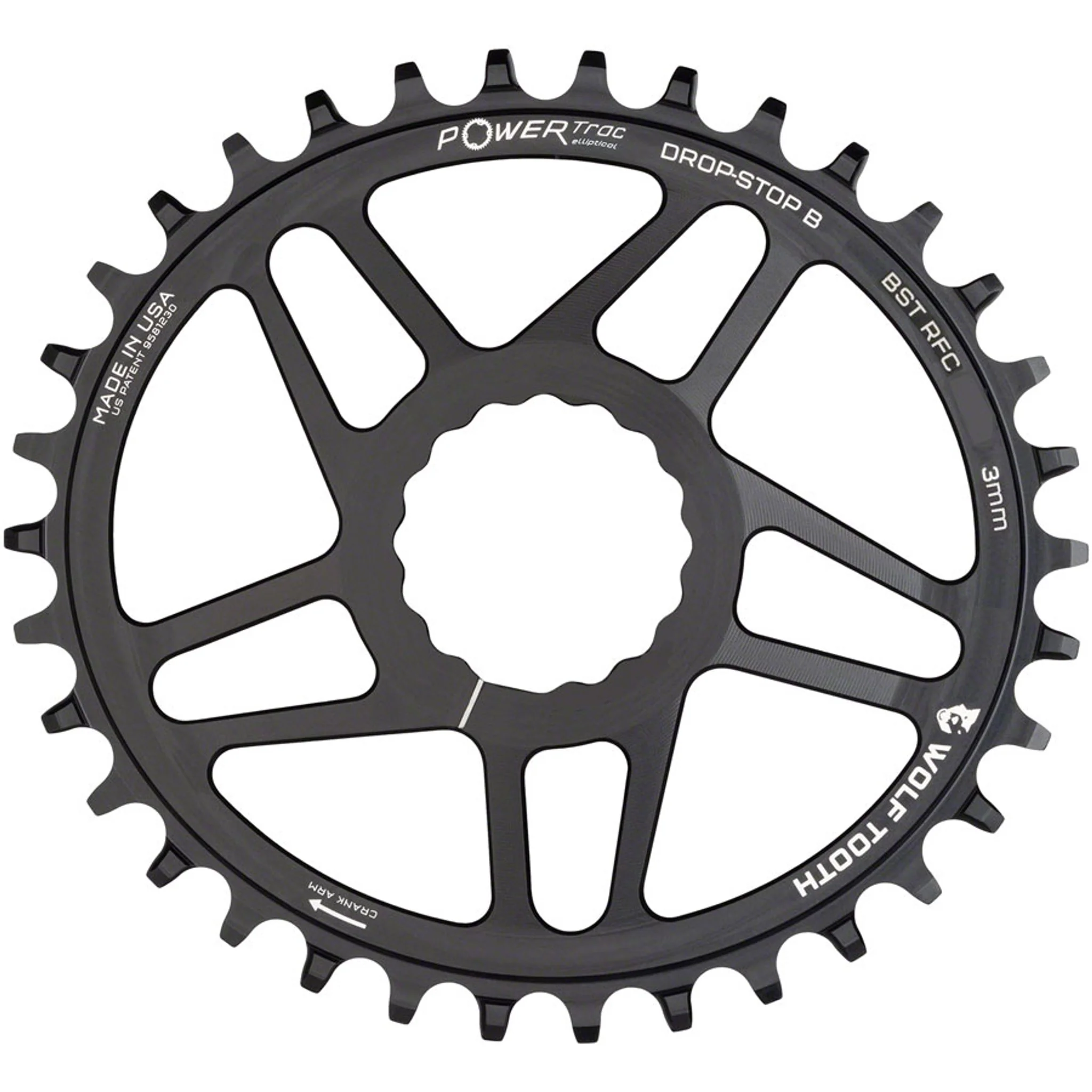 Elliptical RaceFace / Easton CINCH Direct Mount Mountain Chainrings - Image 6