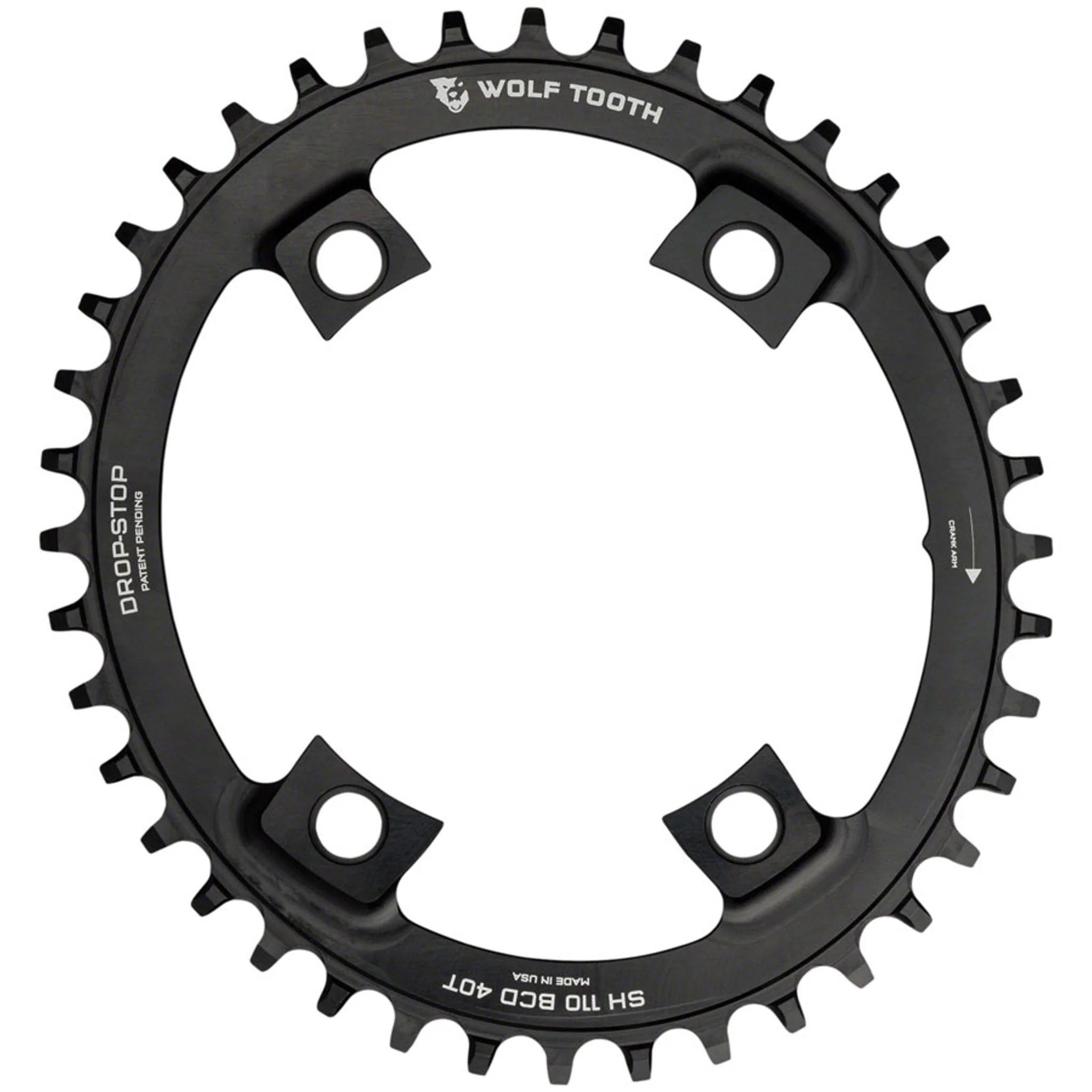 Elliptical Shimano 110 Asymmetric BCD Chainrings - Image 2