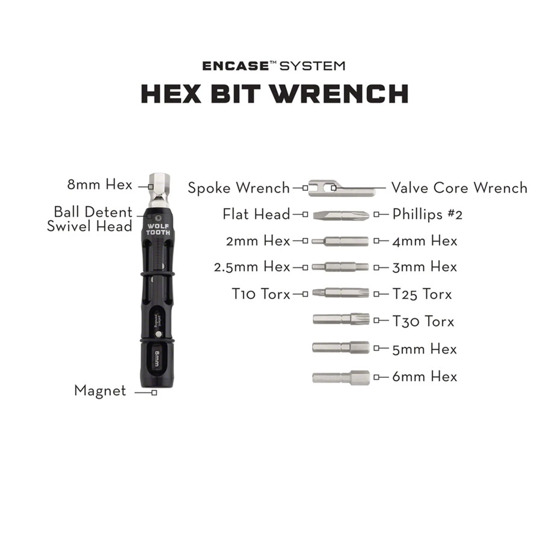 EnCase System Hex Bit Wrench Multi Tool - Image 4