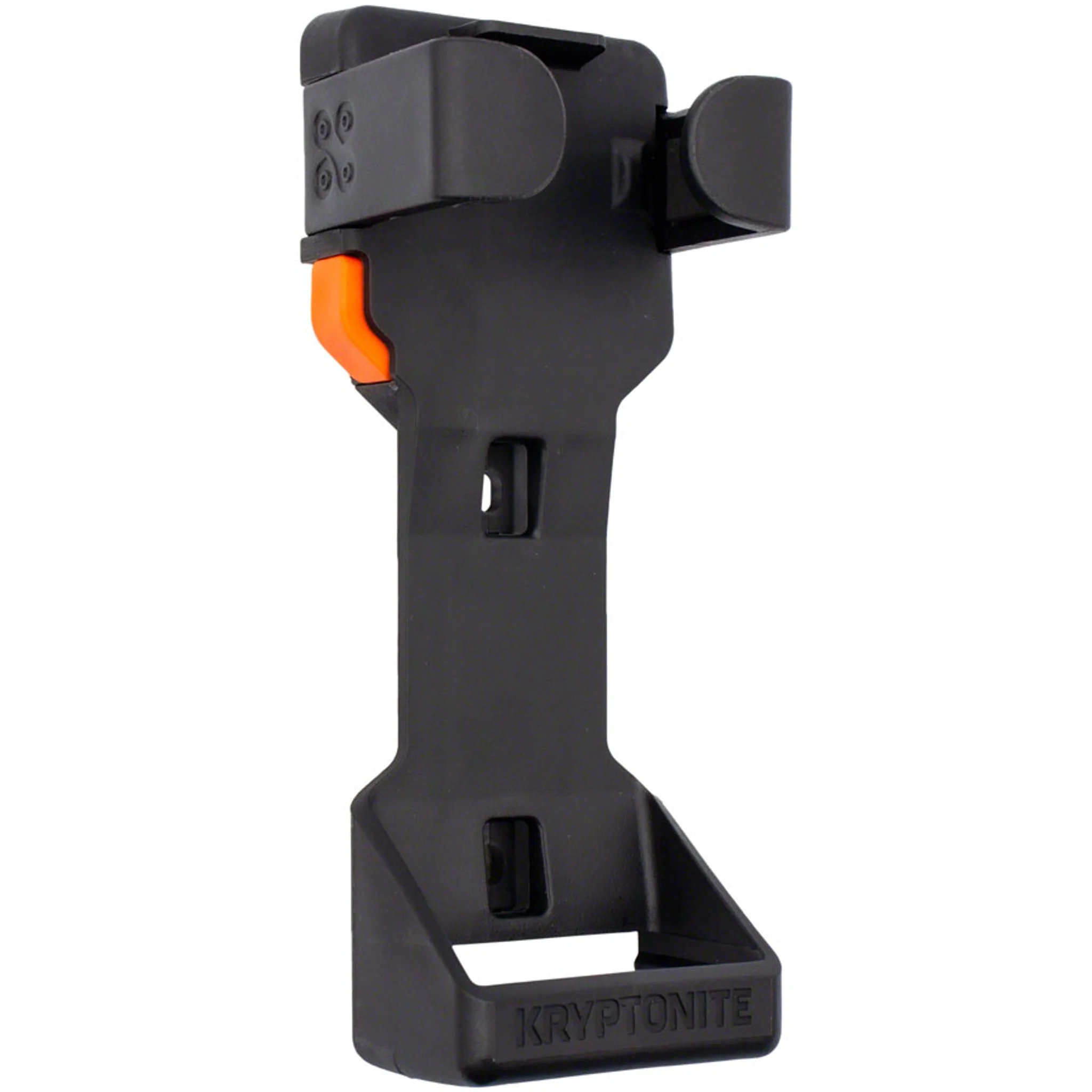Evolution 790 Folding Lock - 90cm, Keyed, Inludes Click Tight Bracket, Black/Orange - Image 5