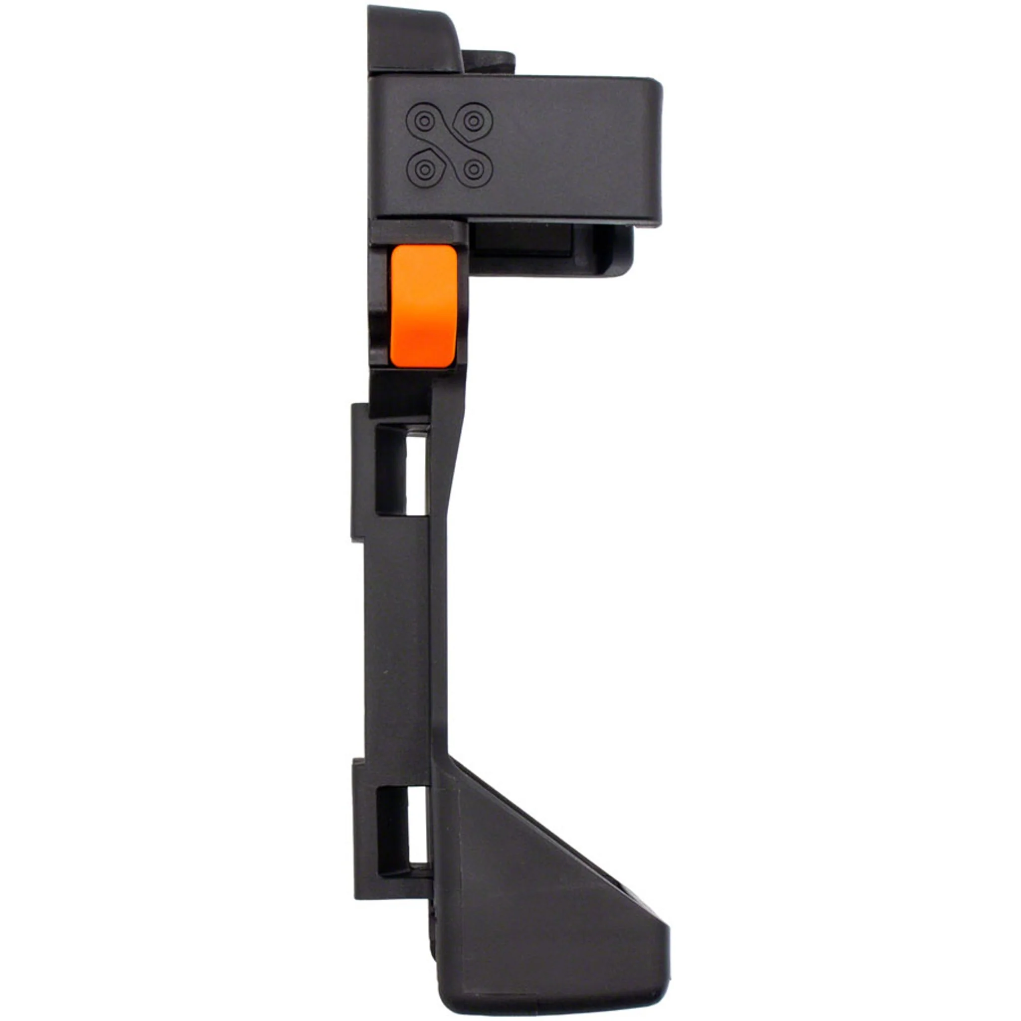 Evolution 790 Folding Lock - 90cm, Keyed, Inludes Click Tight Bracket, Black/Orange - Image 6