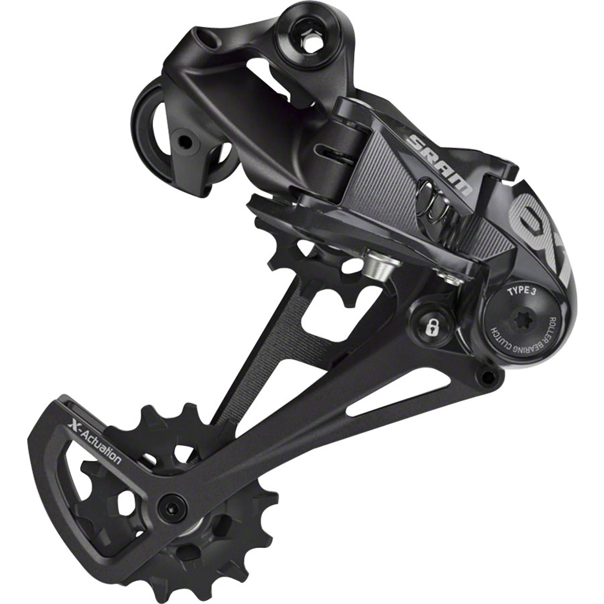 EX1 Rear Derailleur - 8 Speed, Long Cage, Black