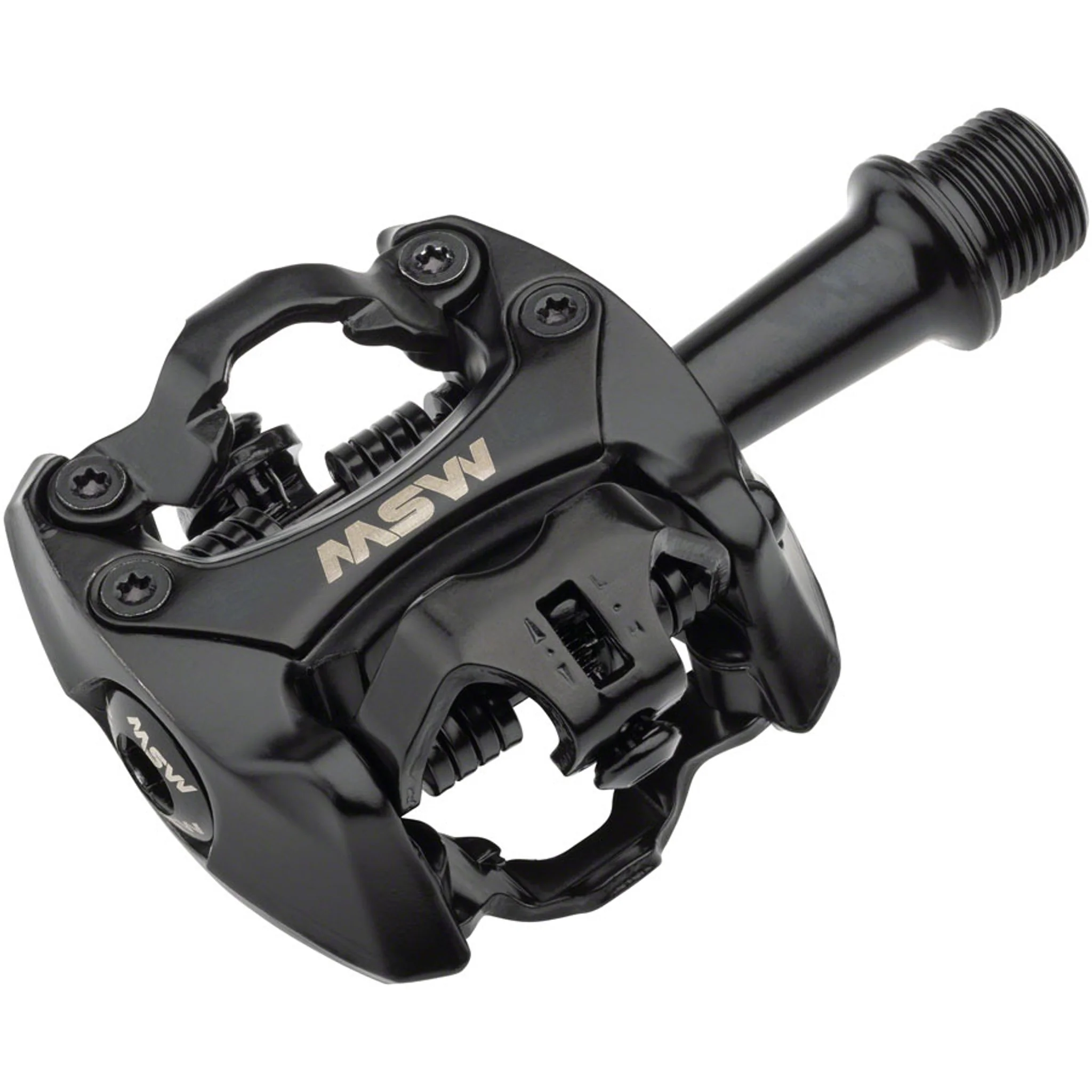 Flash II Pedals - Dual Sided Clipless, Aluminum, 9/16", Black - Image 2