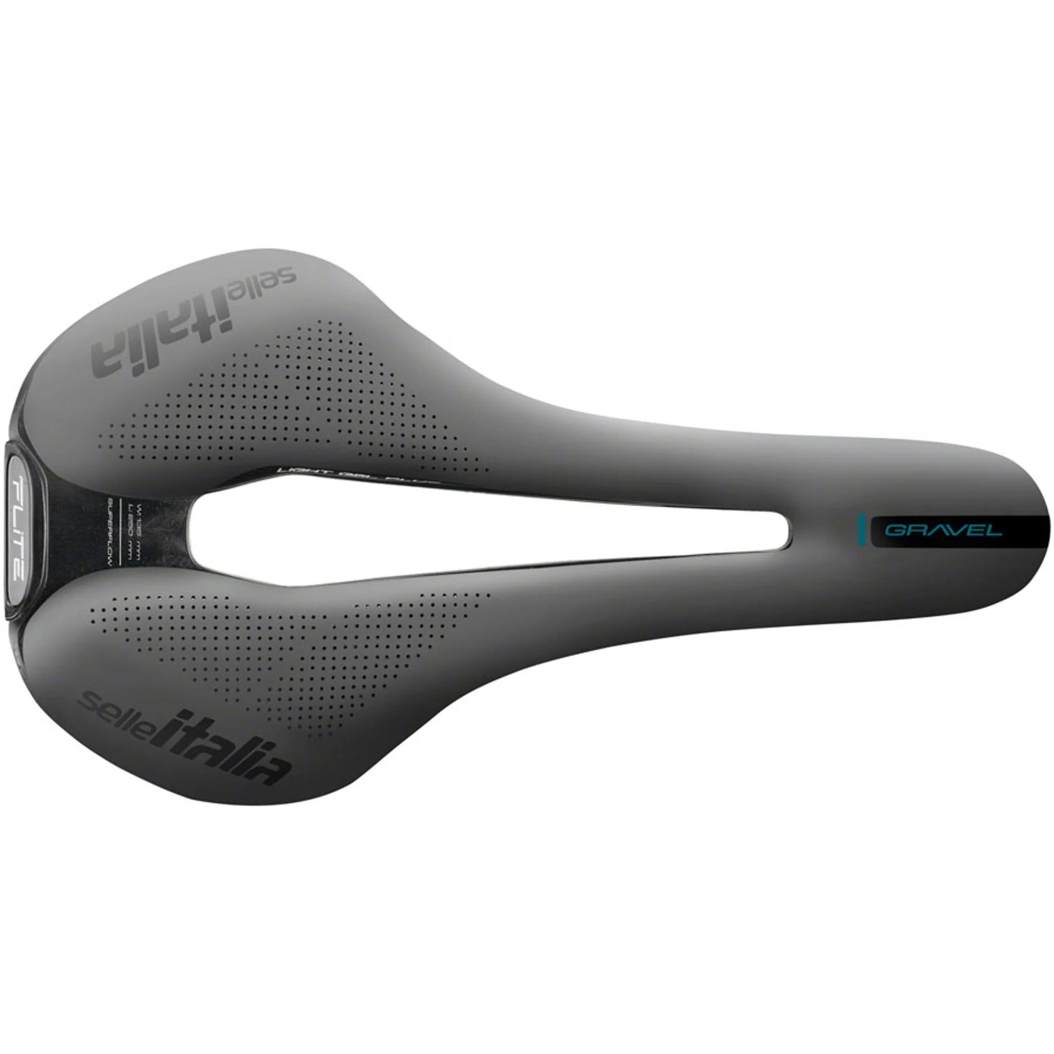 Flite Boost Gravel Saddle - Titanium, Black, L3 - Image 2