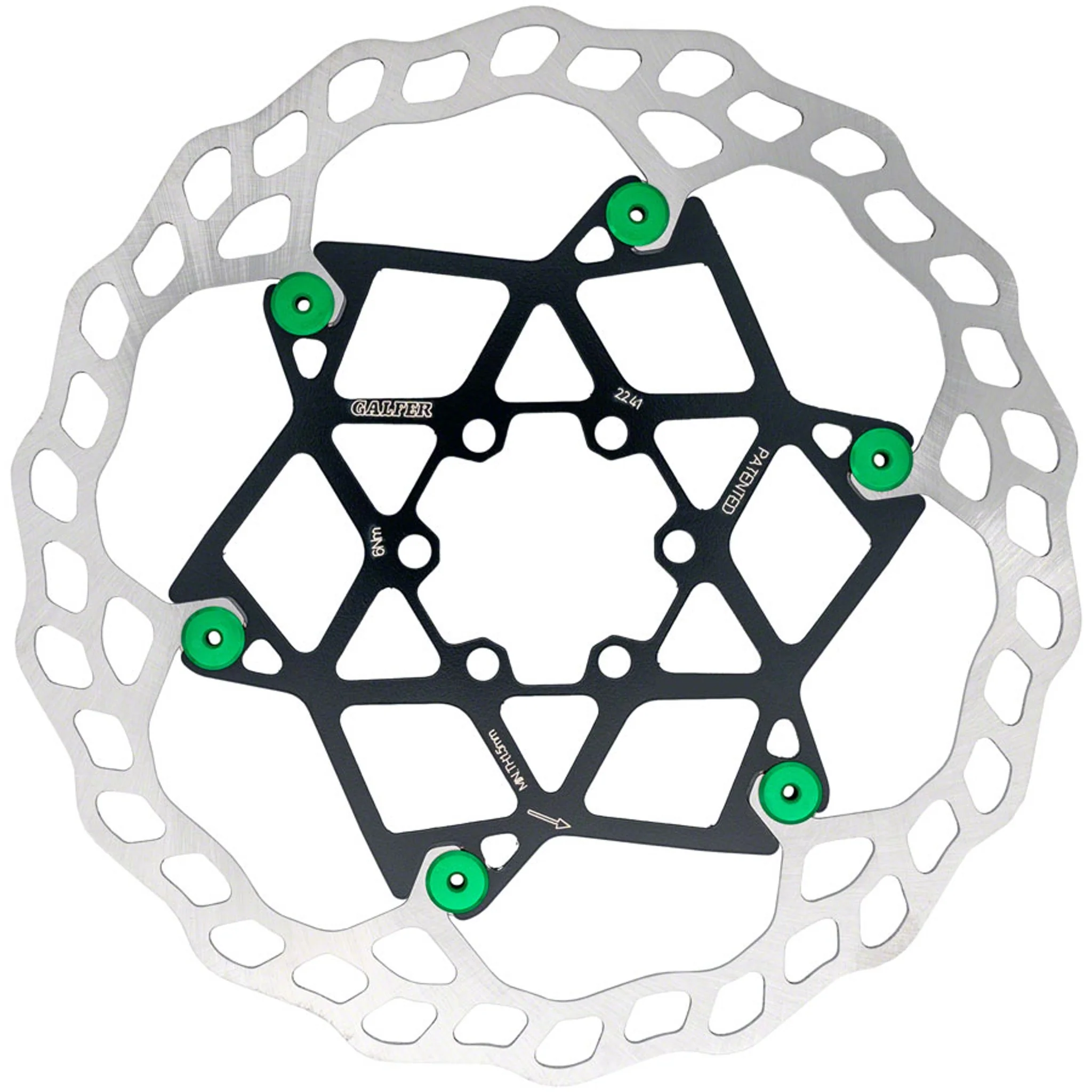 Floating Wave Disc Brake Rotor
