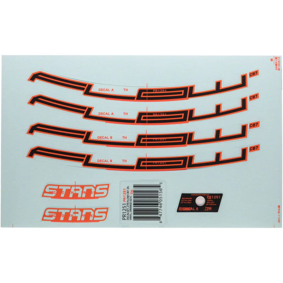 Flow CB7 Rim Decal - Image 3