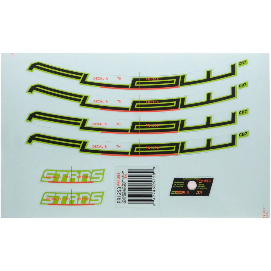Flow CB7 Rim Decal - Image 4
