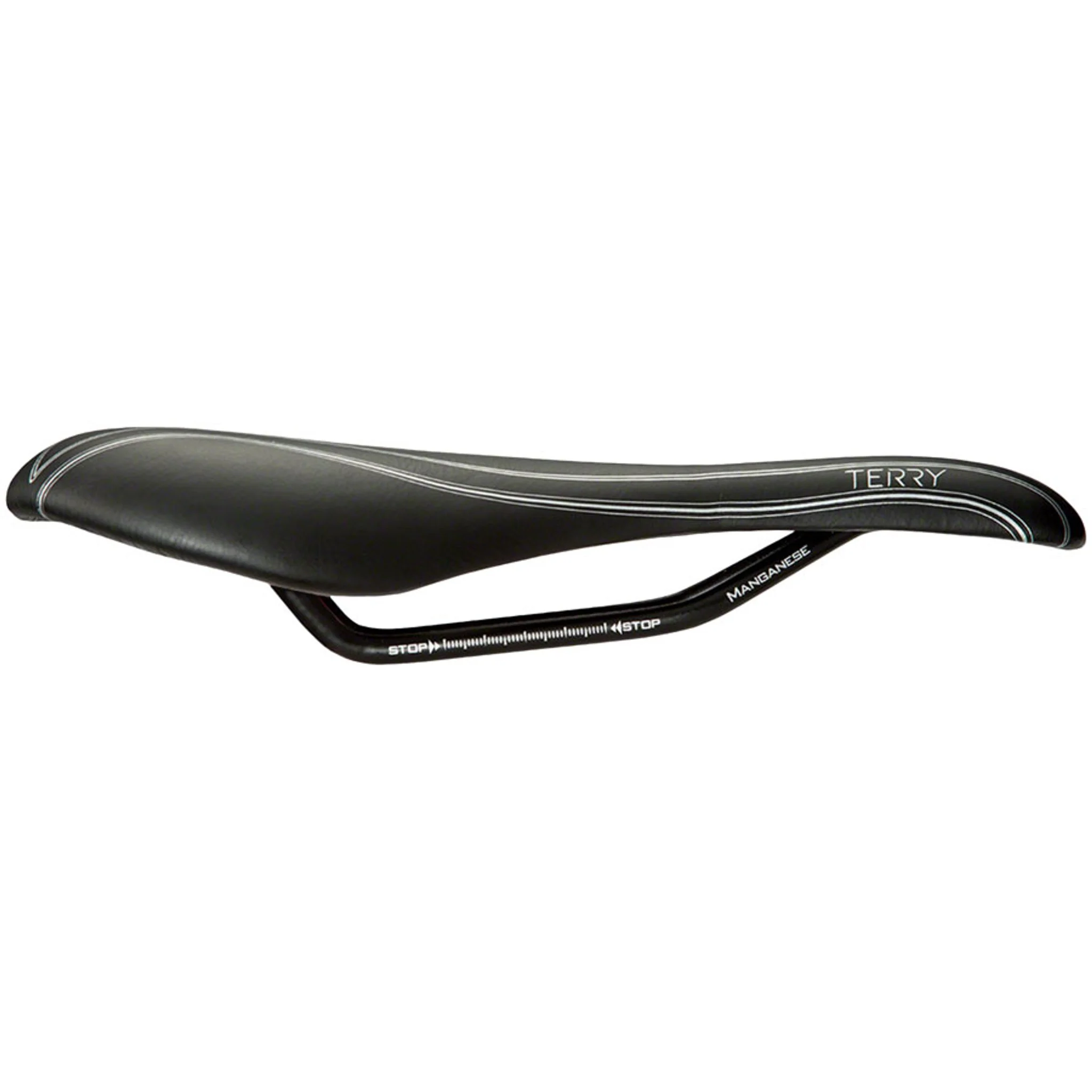 Terry FLX Saddle - Manganese, Black, Women's - Image 2