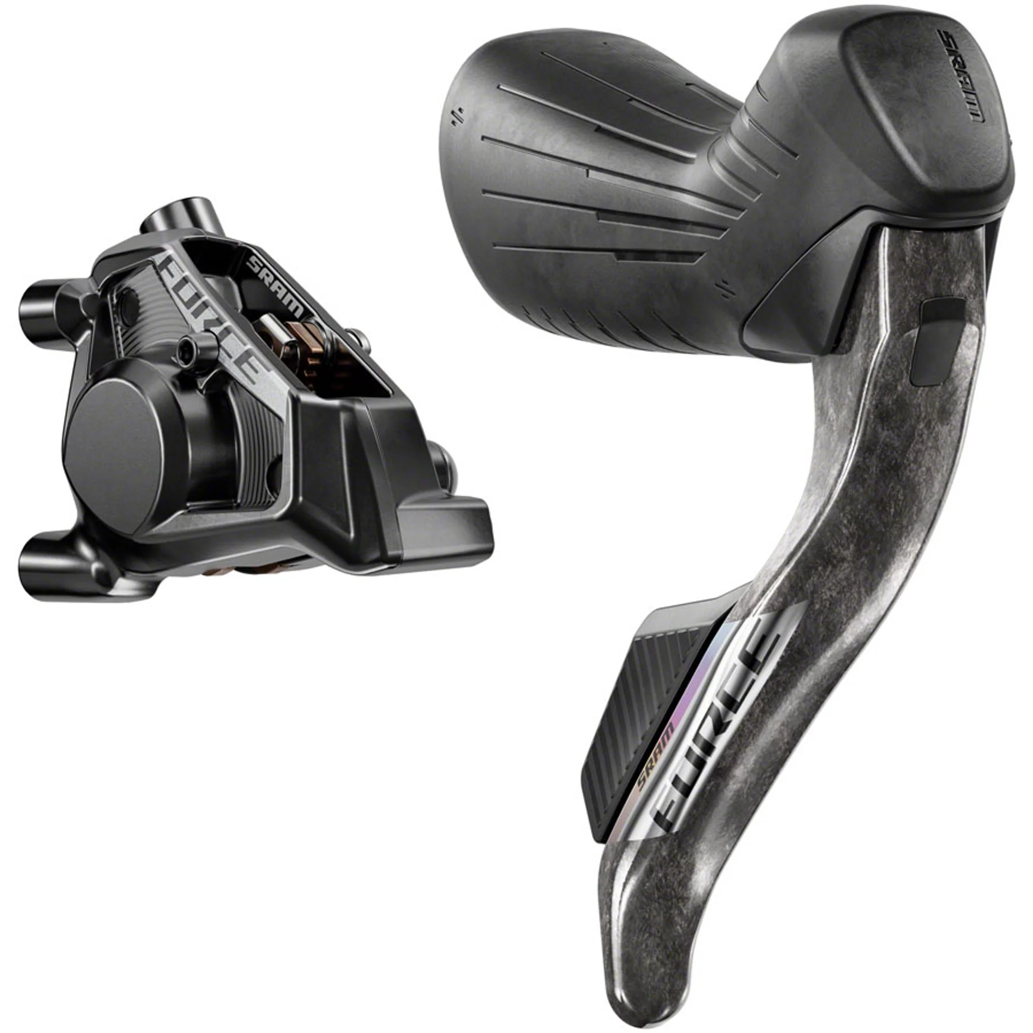 SRAM Force eTap AXS Upgrade Kit - Right and Left HRD Shift/Brake Levers, Flat Mount Calipers, Hammerhead Karoo (Force Color Edition), E1 - Image 4