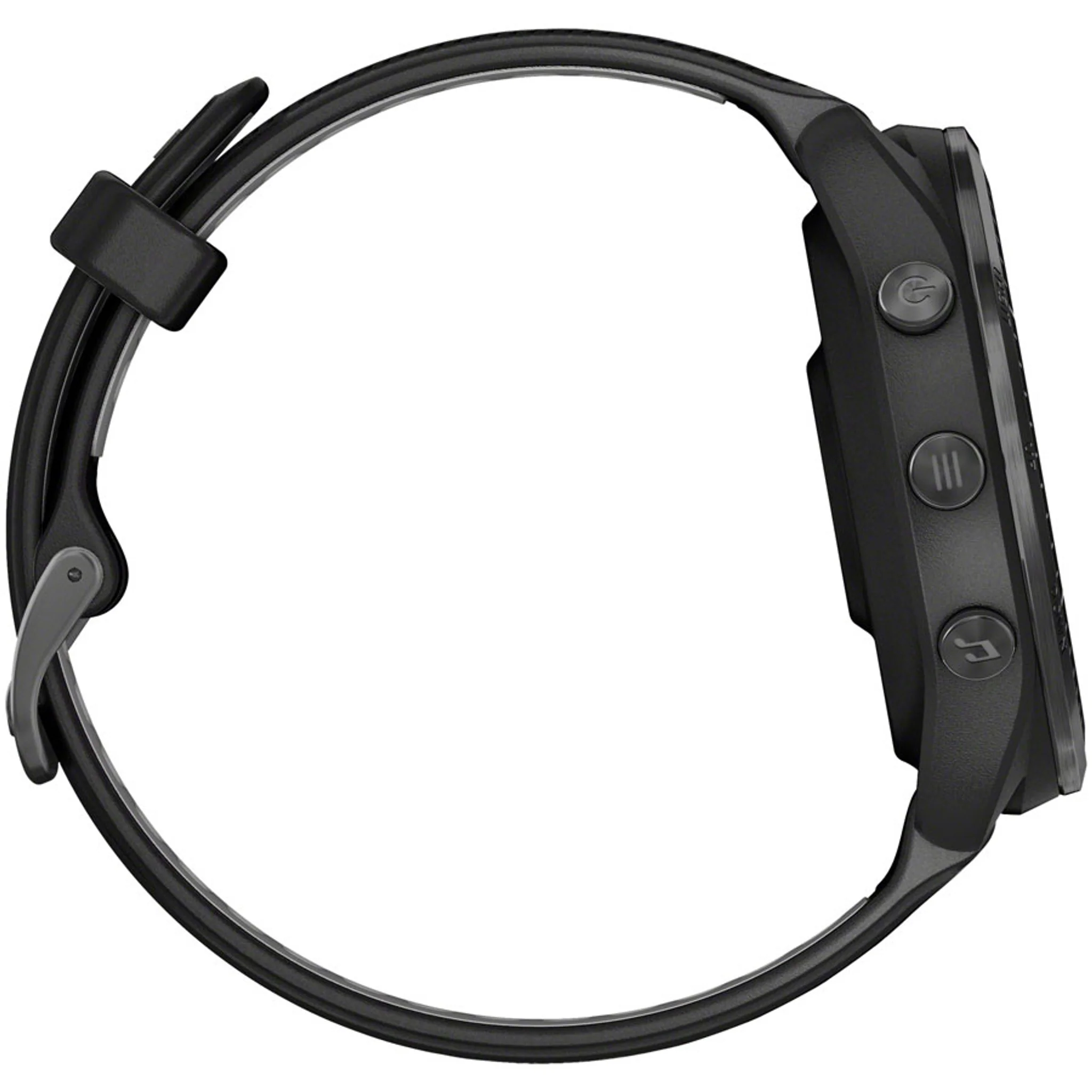 Forerunner 965 GPS Smartwatch - 47mm, Carbon Gray DLC Titanium Bezel, Black Case and Black/Powder Gray Silicone Band - Image 5
