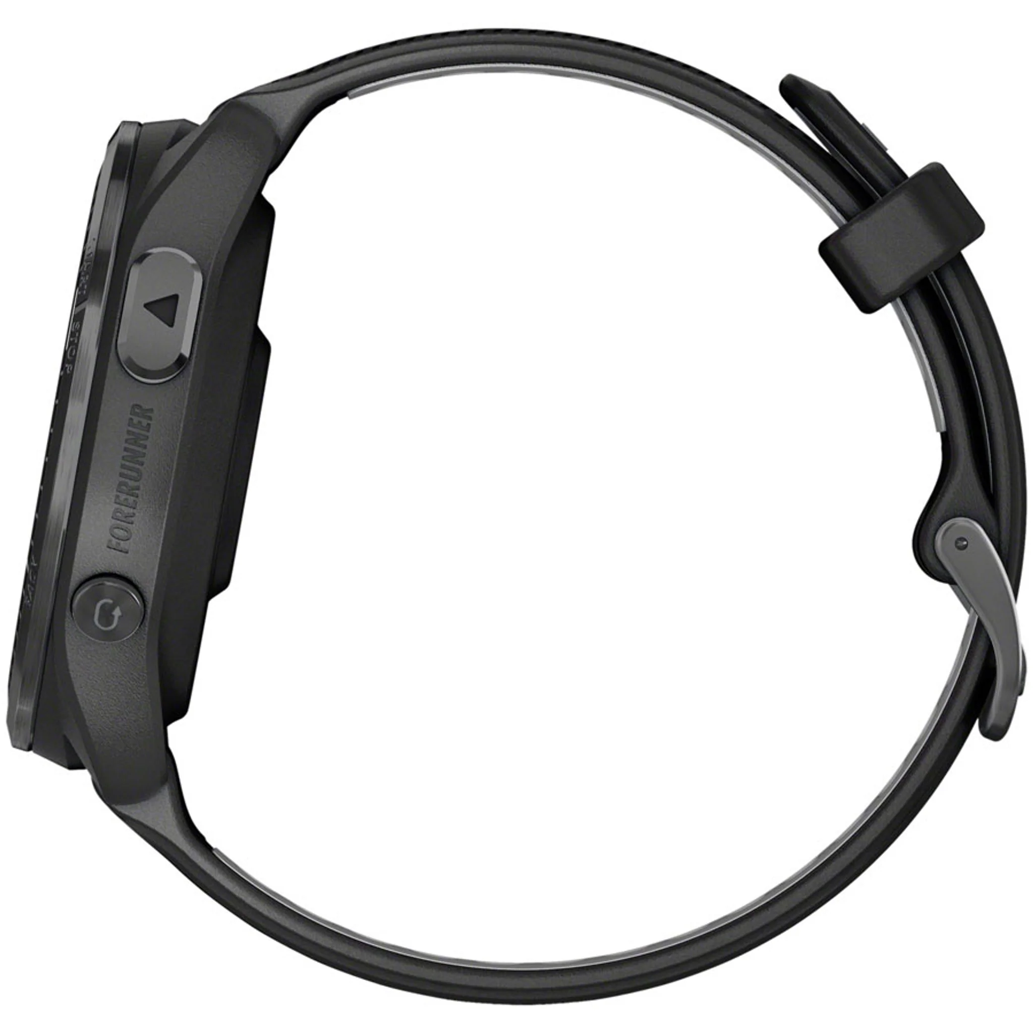 Forerunner 965 GPS Smartwatch - 47mm, Carbon Gray DLC Titanium Bezel, Black Case and Black/Powder Gray Silicone Band - Image 8