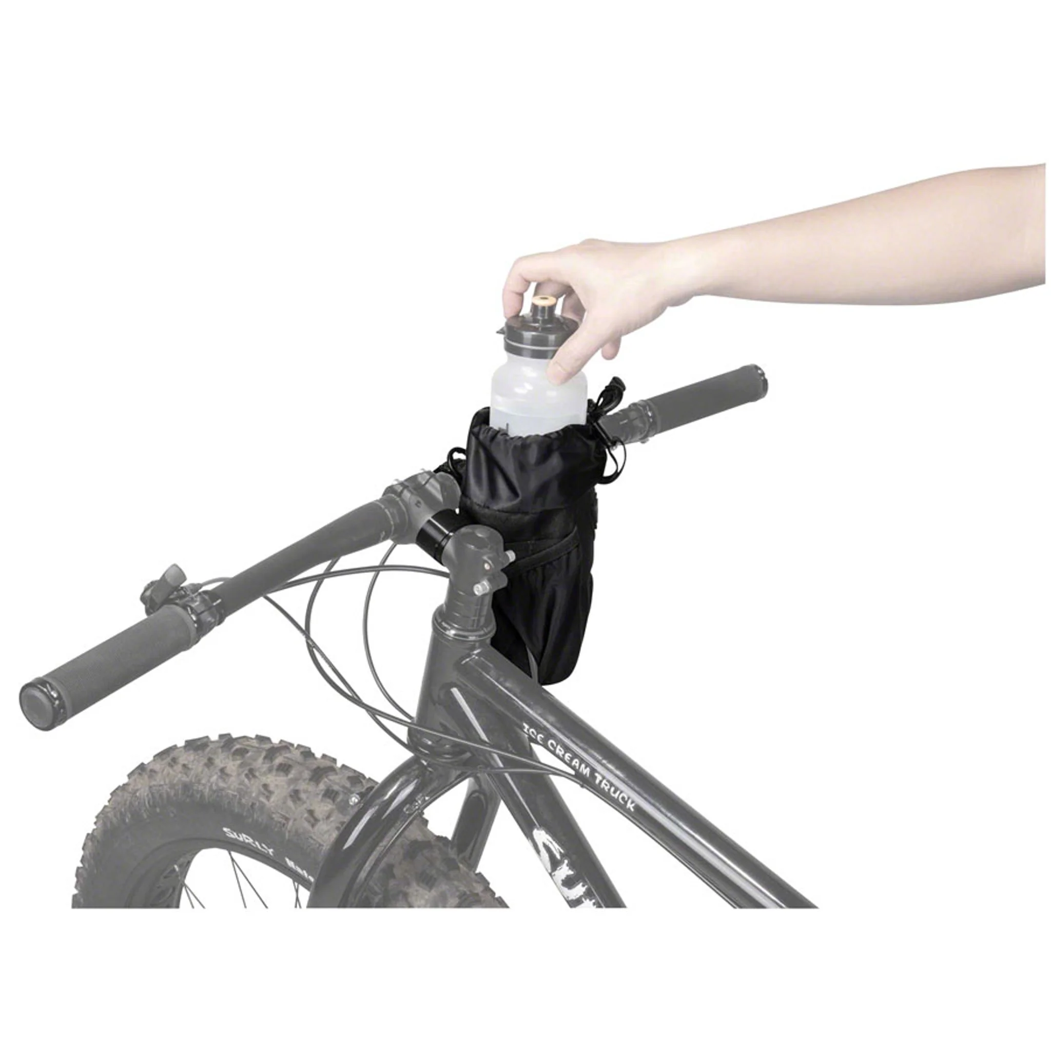 FreeLoader Stem Mount Bag - 1L, Black - Image 3