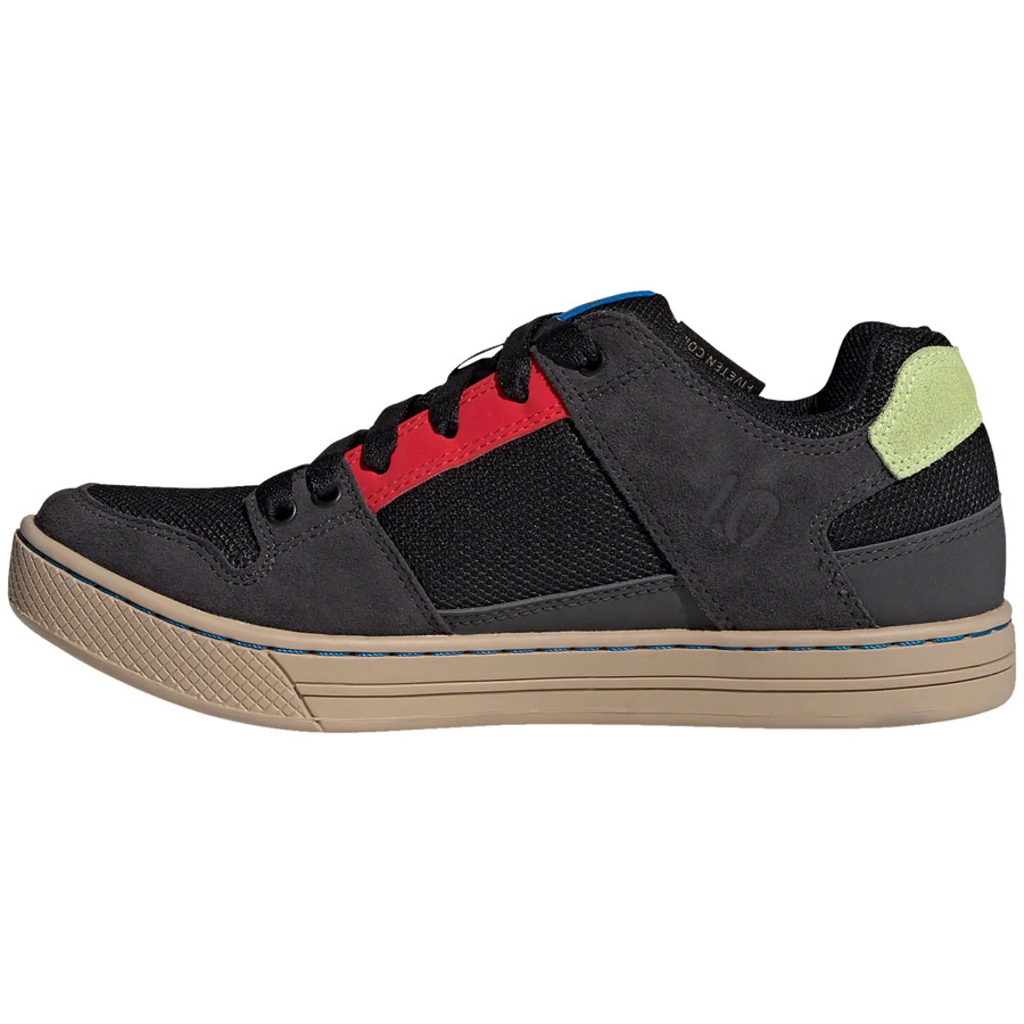 Freerider Flat Shoes - Men's, Core Black/Carbon/Pulse Lime - Image 2