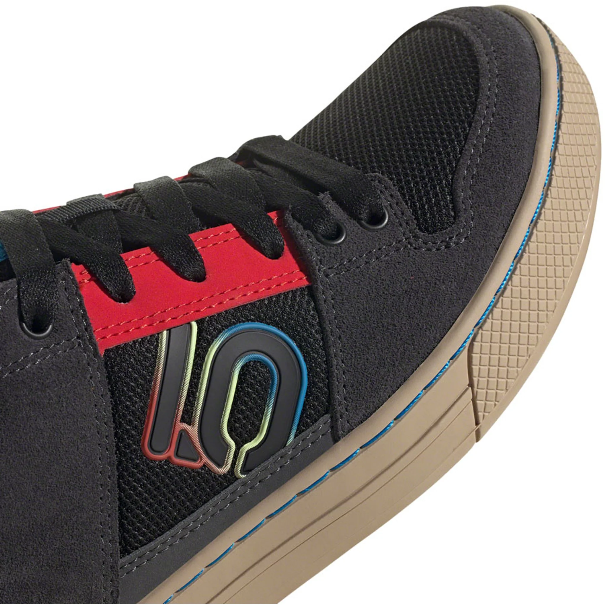 Freerider Flat Shoes - Men's, Core Black/Carbon/Pulse Lime - Image 3