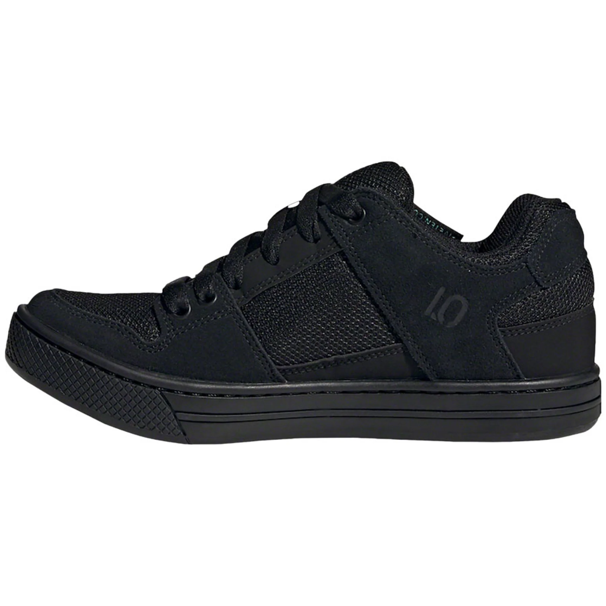 Freerider Flat Shoes - Women's, Core Black / Acid Mint / Core Black - Image 3
