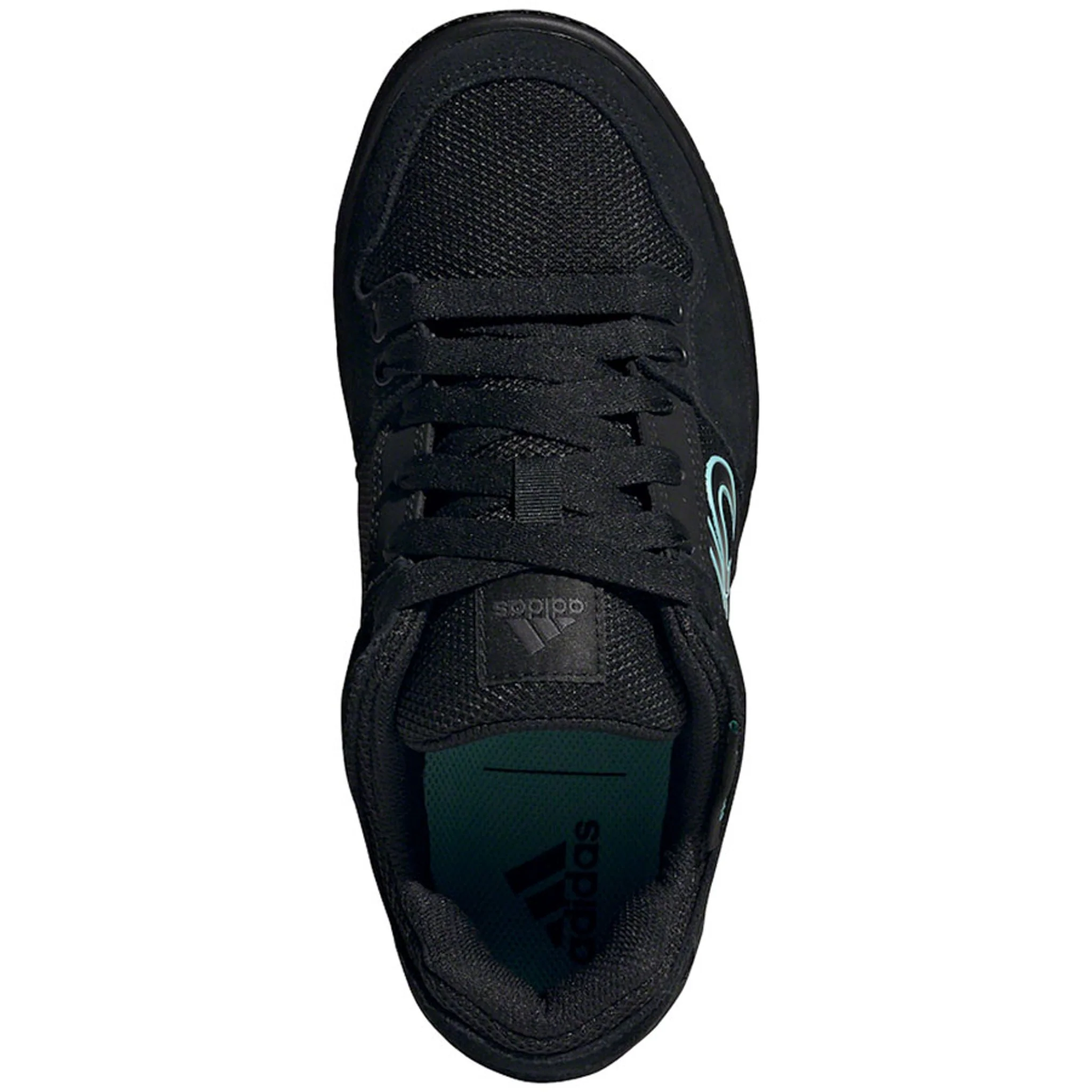 Freerider Flat Shoes - Women's, Core Black / Acid Mint / Core Black - Image 4