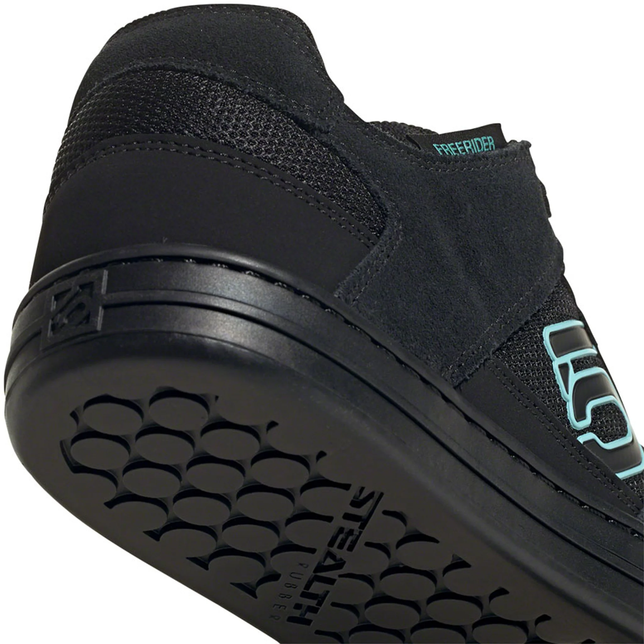 Freerider Flat Shoes - Women's, Core Black / Acid Mint / Core Black - Image 6