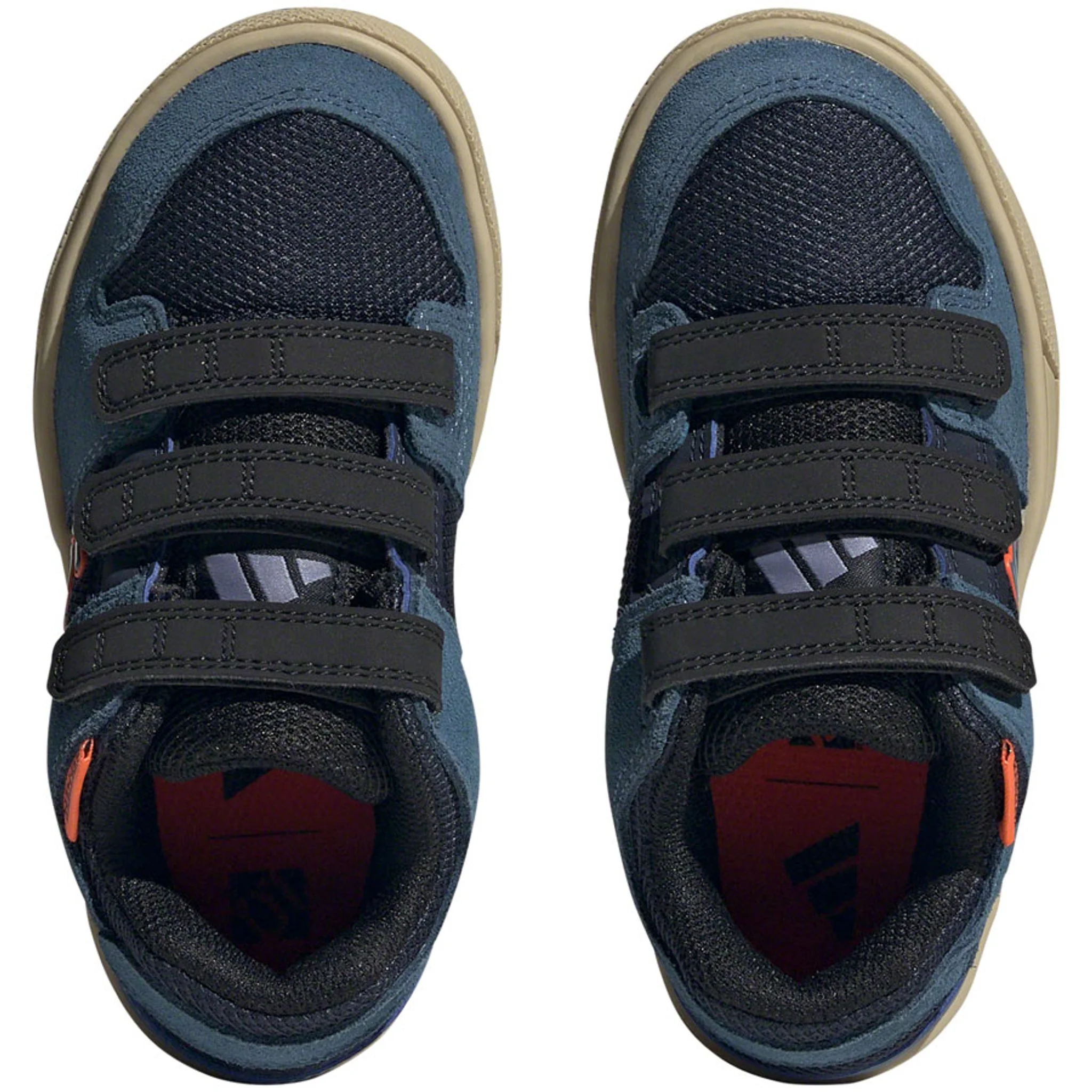 Freerider Kid's VCS Flat Shoes Legend Ink/Wonder Steel/Impact Orange - Image 3