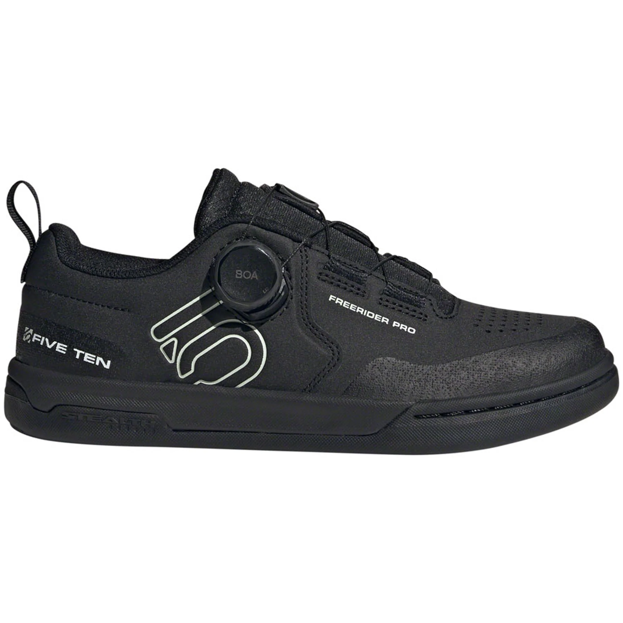 Freerider Pro BOA Flat Shoes - Women's, Core Black/Linen Green/FTWR White