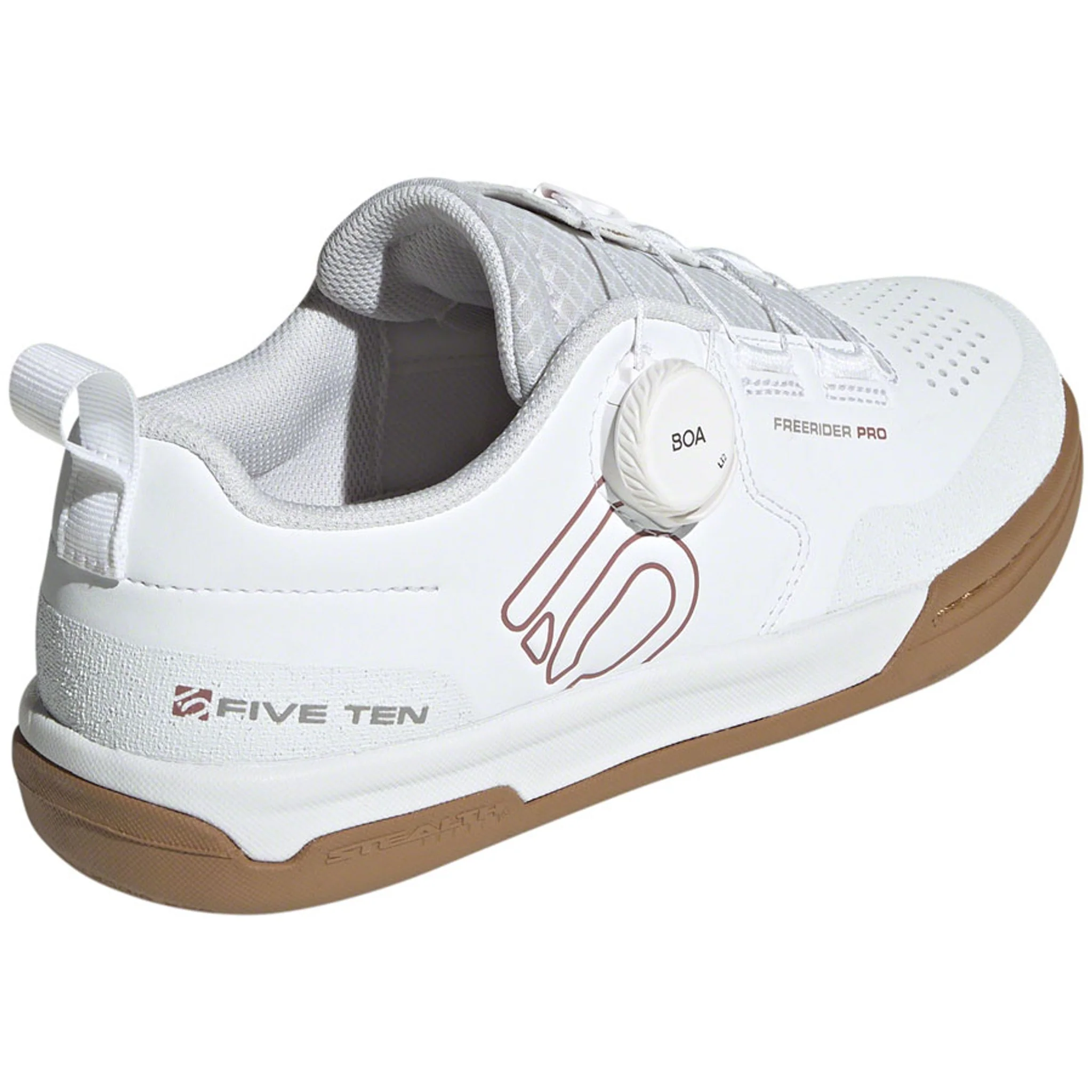 Freerider Pro BOA Flat Shoes - Women's,  FTWR White/Warm Clay/Gray Three - Image 5