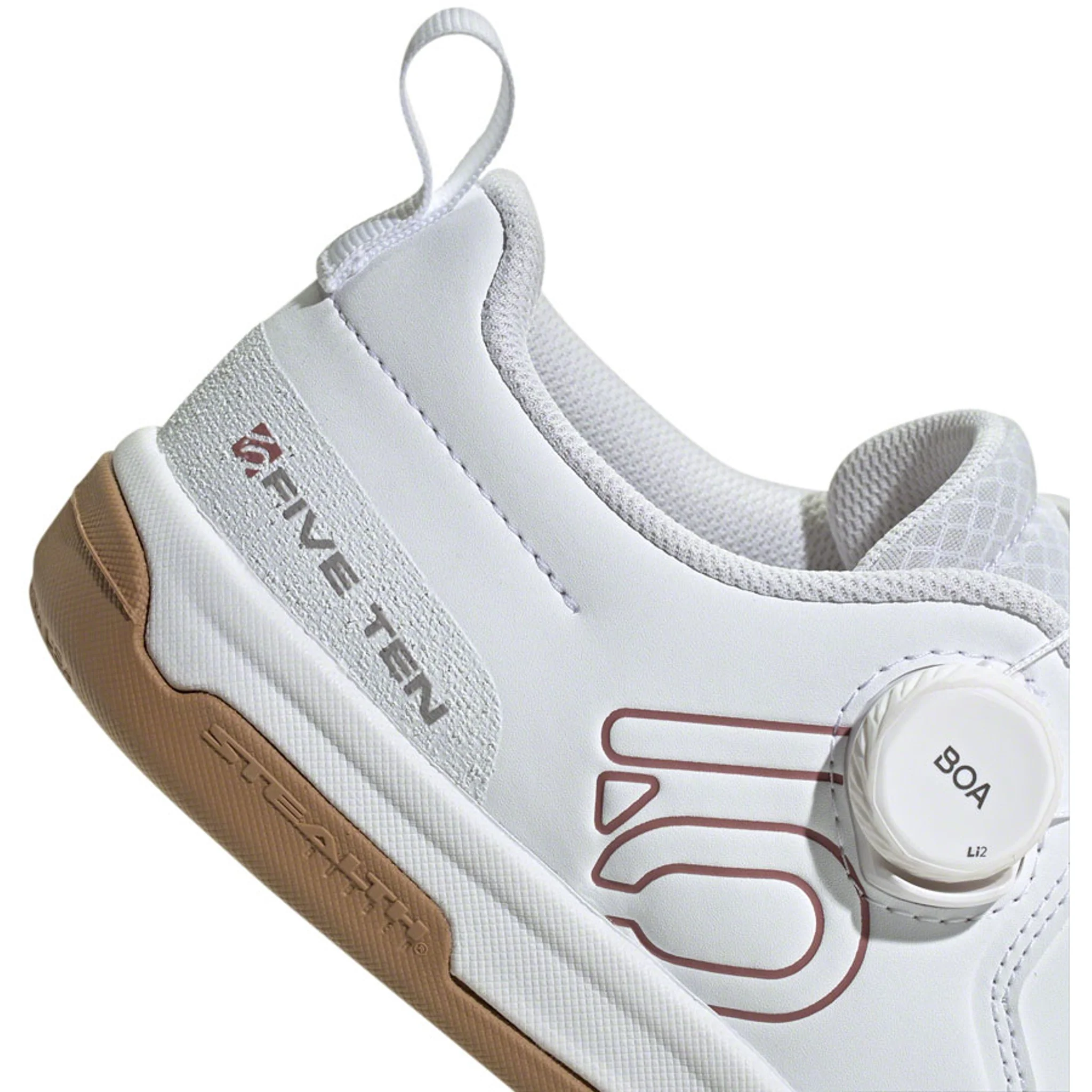 Freerider Pro BOA Flat Shoes - Women's,  FTWR White/Warm Clay/Gray Three - Image 6
