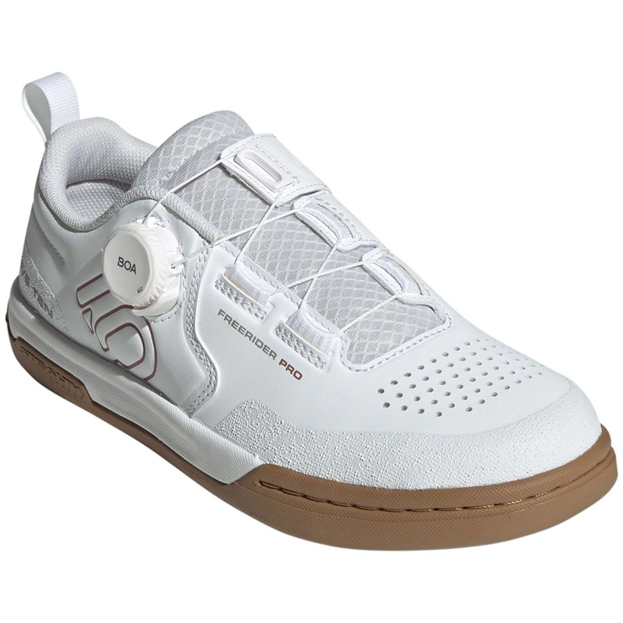 Freerider Pro BOA Flat Shoes - Women's,  FTWR White/Warm Clay/Gray Three - Image 7