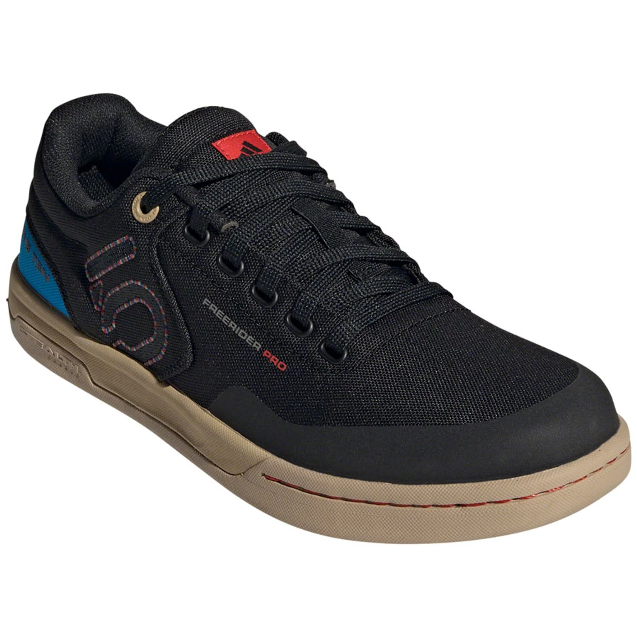 Freerider Pro Canvas Flat Shoes - Men's, Core Black/Carbon/Pulse Lime