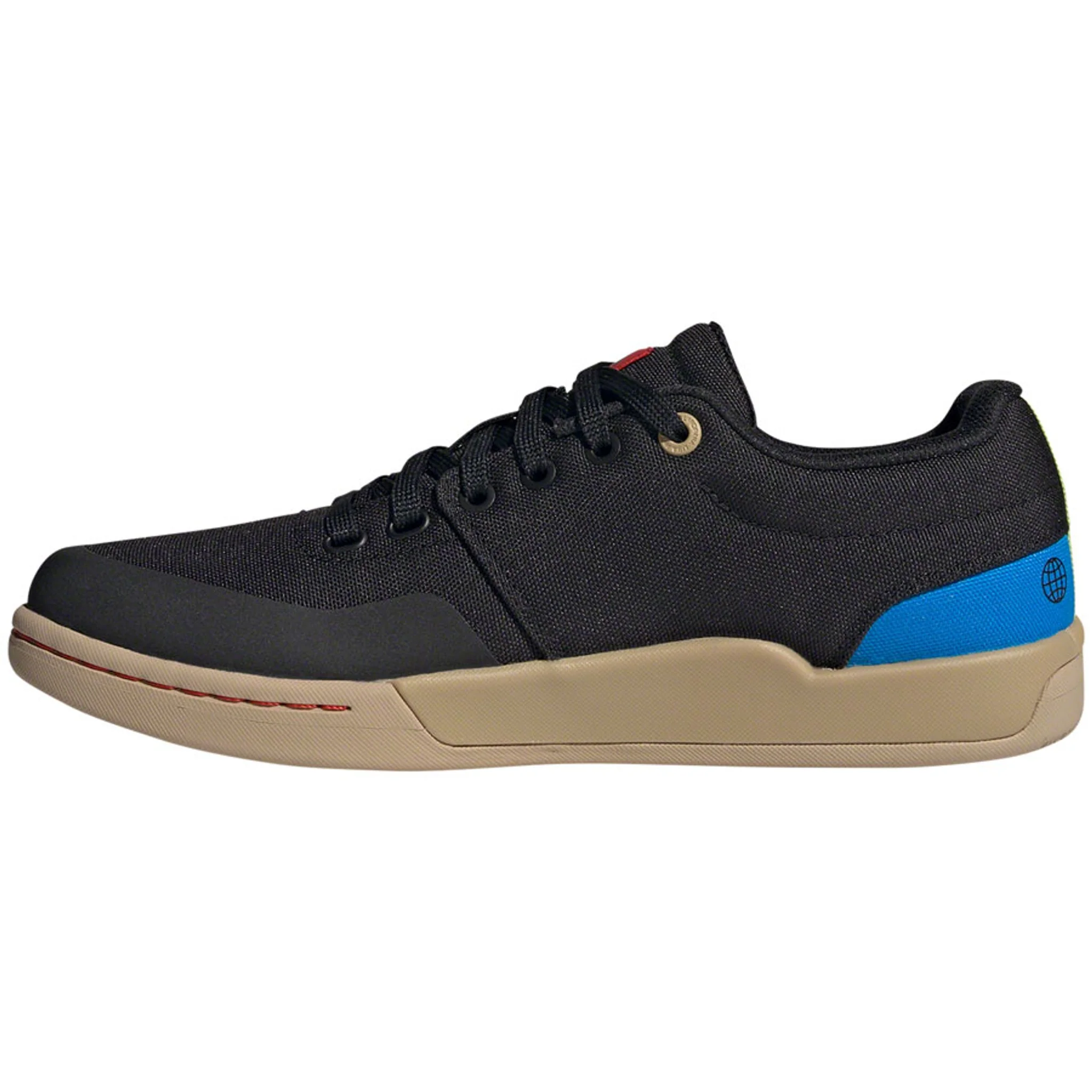Freerider Pro Canvas Flat Shoes - Men's, Core Black/Carbon/Pulse Lime - Image 2