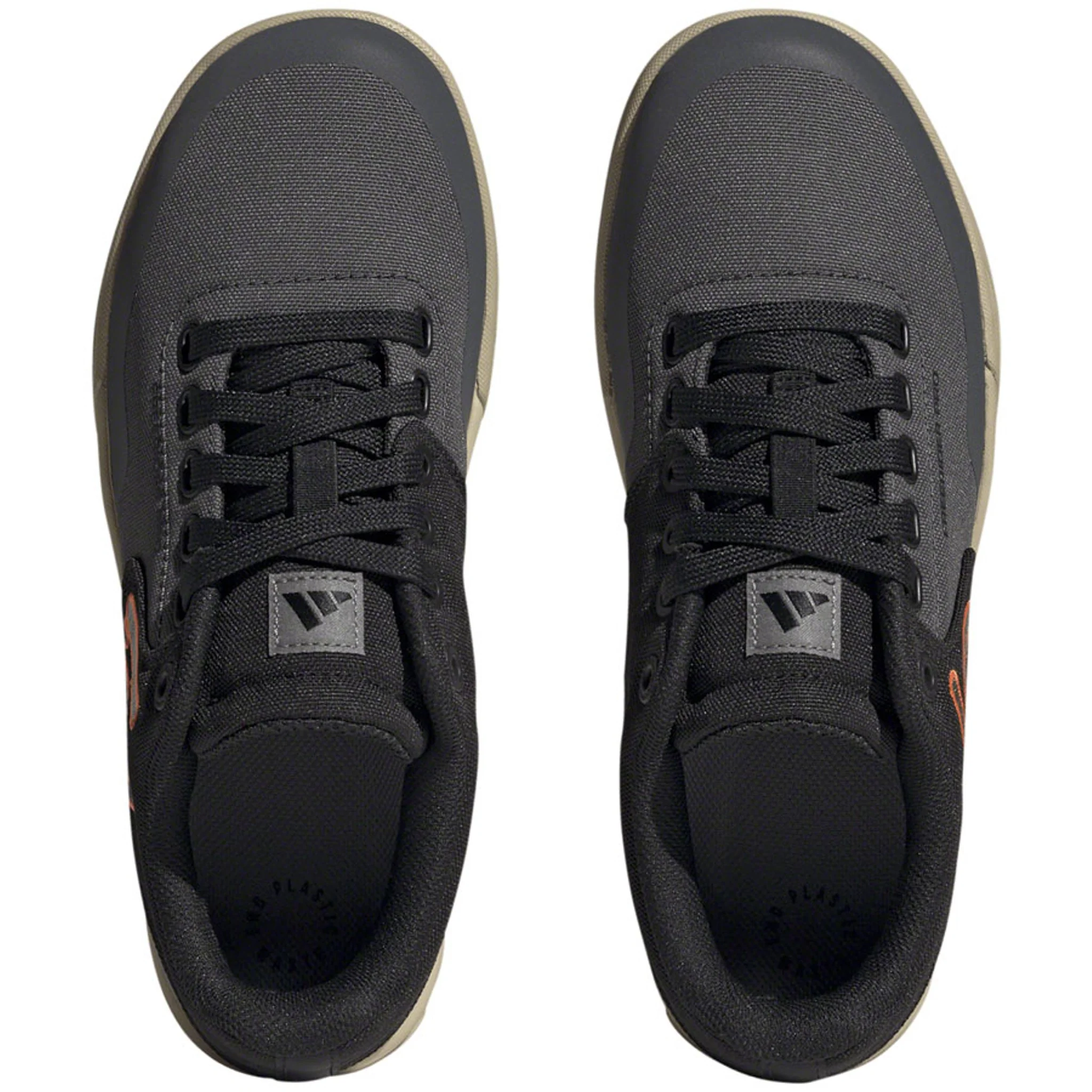 Freerider Pro Canvas Flat Shoes - Women's, Gray Six/Gray Four/Impact Orange - Image 3