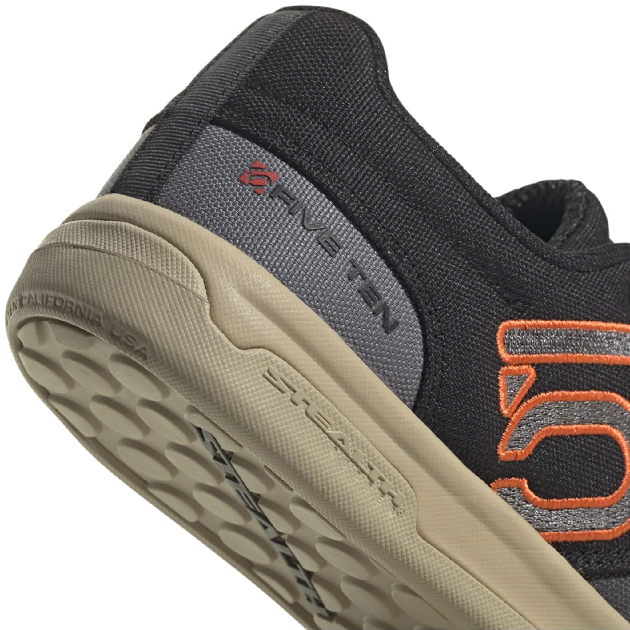 Freerider Pro Canvas Flat Shoes - Women's, Gray Six/Gray Four/Impact Orange - Image 7